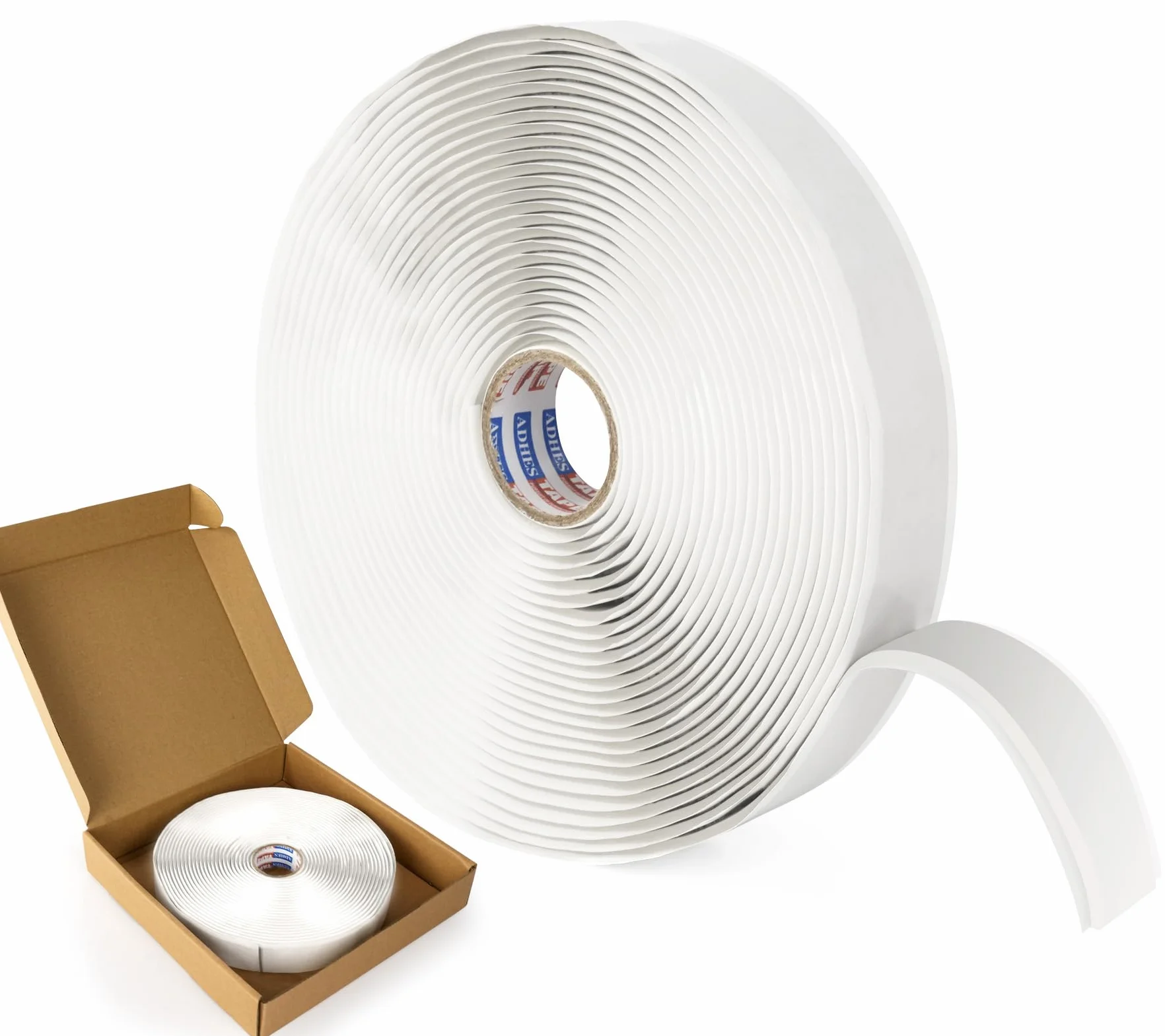 Ruban D'Étanchéité Butyle Blanc 19mm x 9m x 3mm pour Camping, Cars, Bateaux