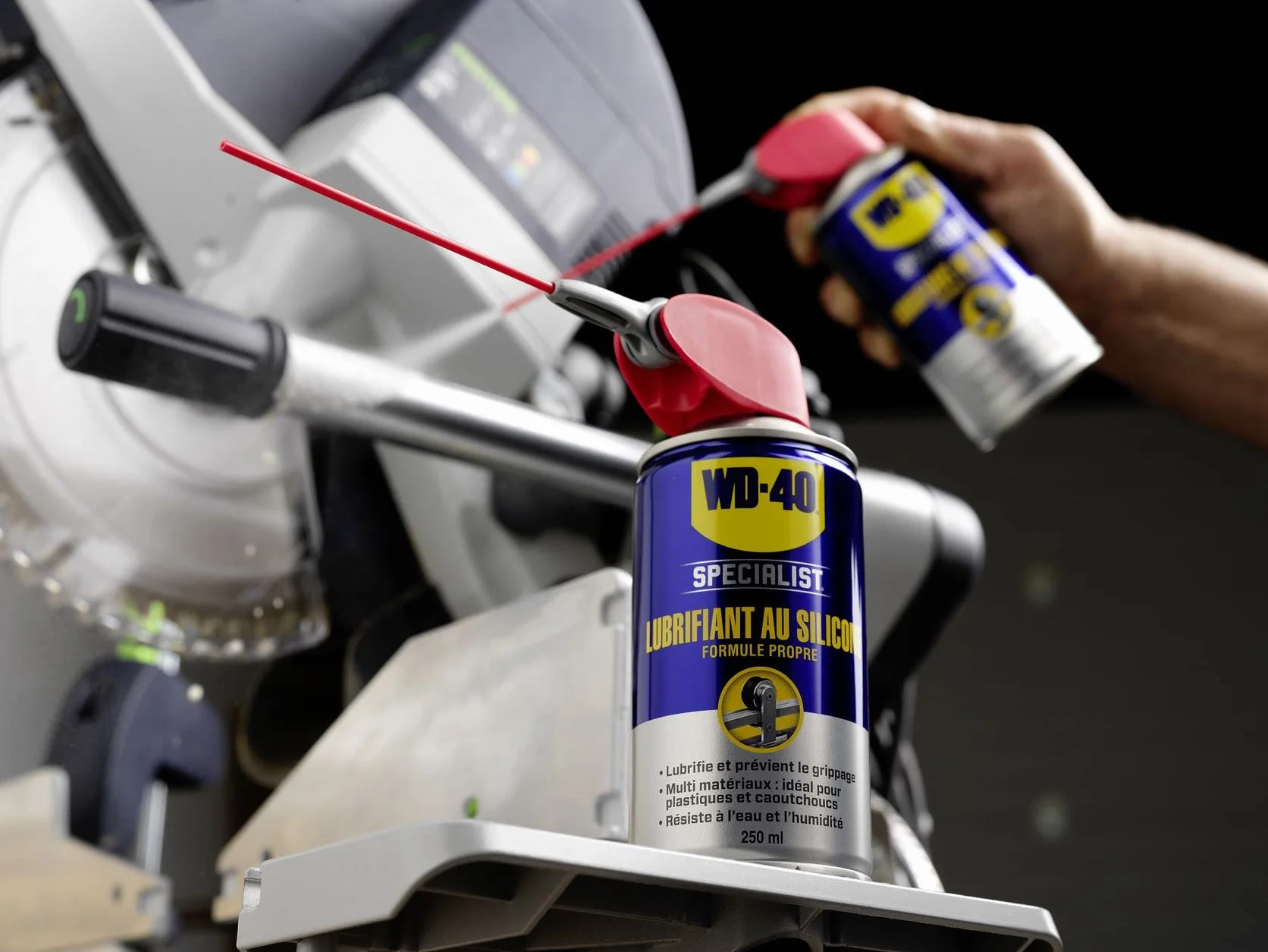 WD-40 Specialist Lubrifiant Au Silicone Spray Double Position 250 ML