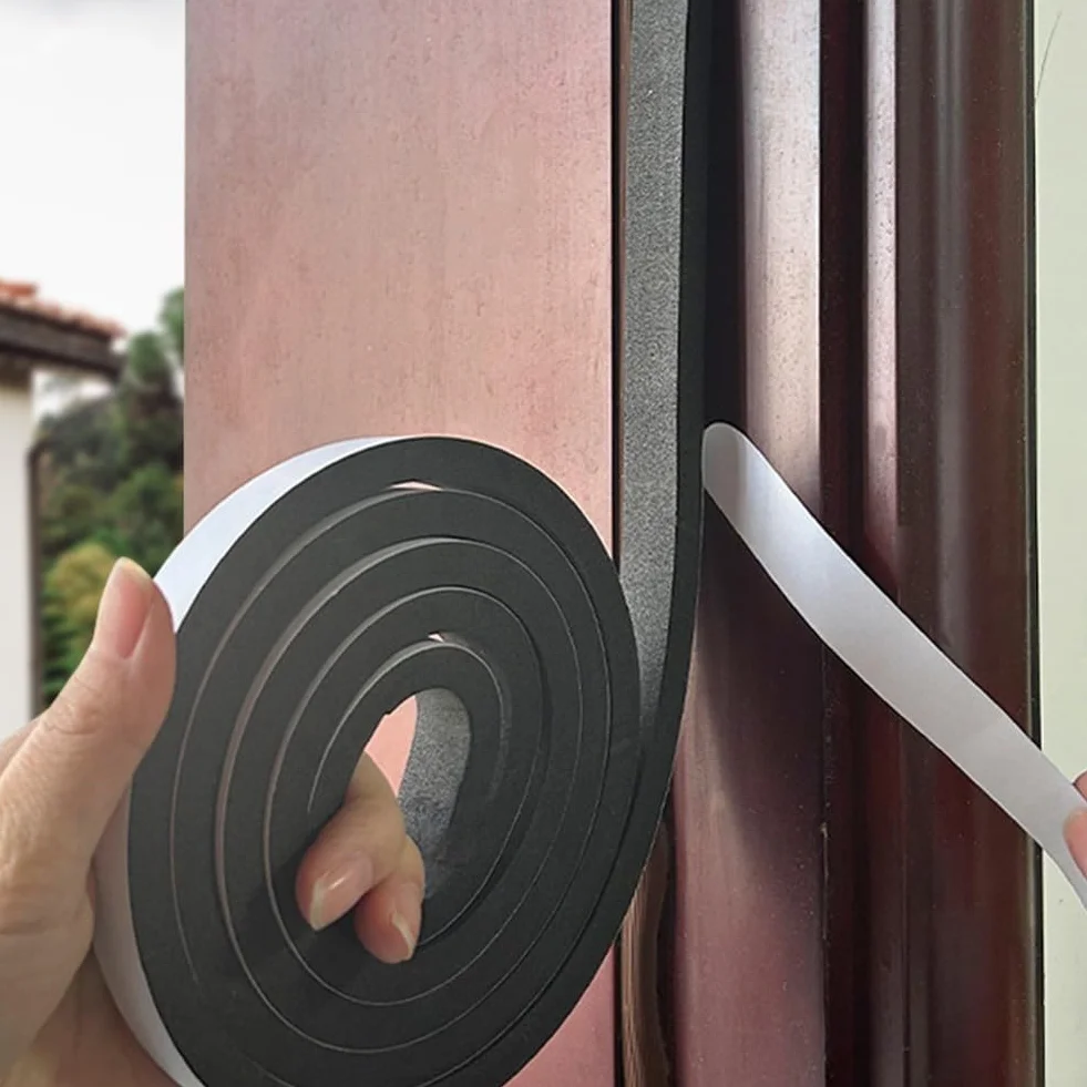 Mousse EVA robuste pour joint d'étanchéité étanche aux intempéries 50 mm x 2 m 2 pièces