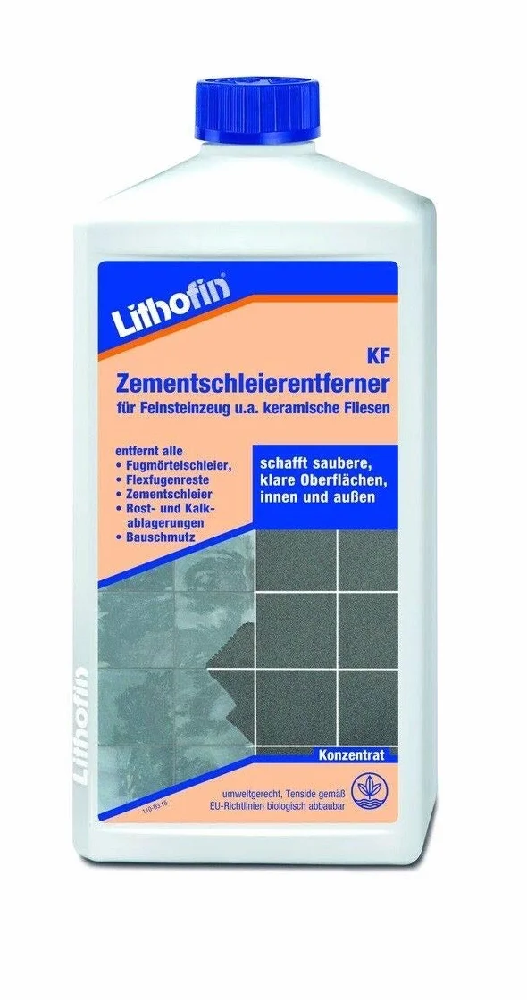 Lithofin KF Dissolvant voile de ciment 1 litre