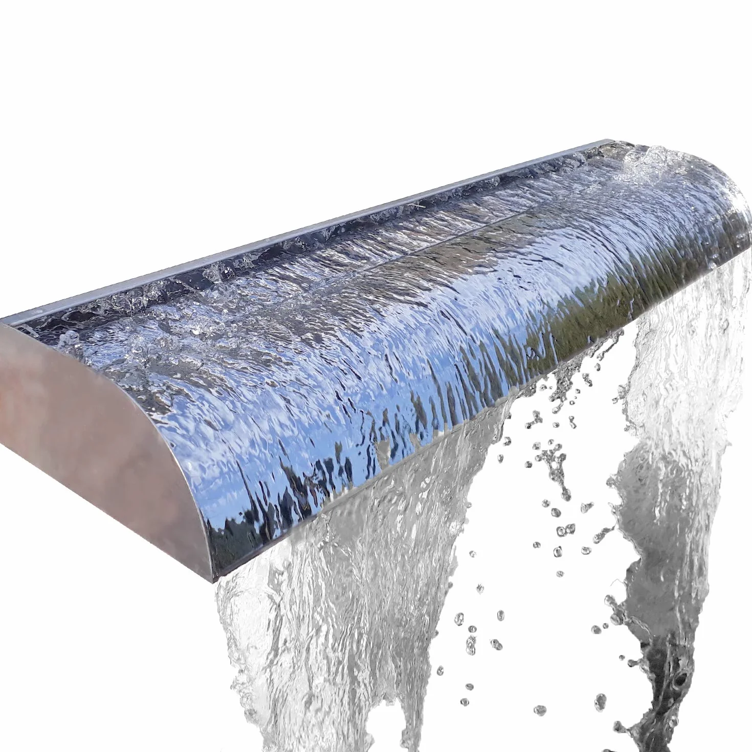Köhko Cascade Victoria 30 cm Acier Inoxydable Brillant Aquafall