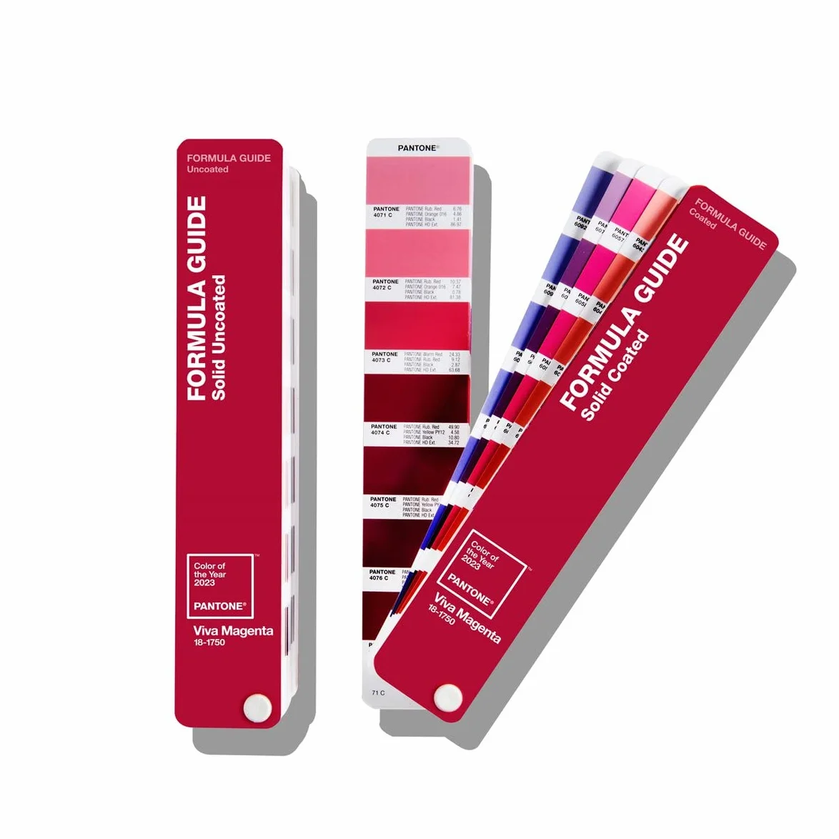 Pantone GP1601B Formula Guide Color of the Year Edition 2023 - Nuancier de tons sur papier couché et non couché