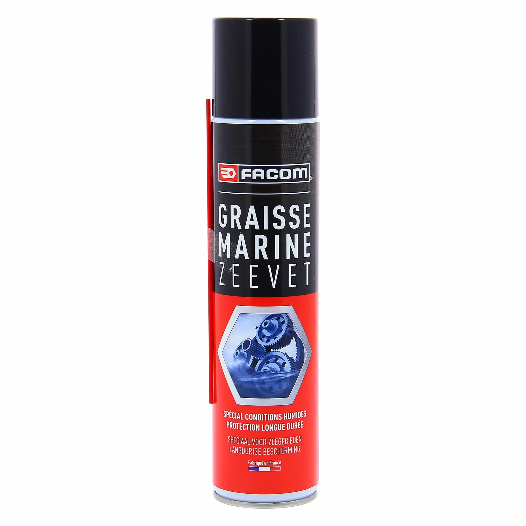 FACOM Graisse Marine Sulfonate de Calcium 300 ml Aérosol 360° Protection Anti-Corrosion