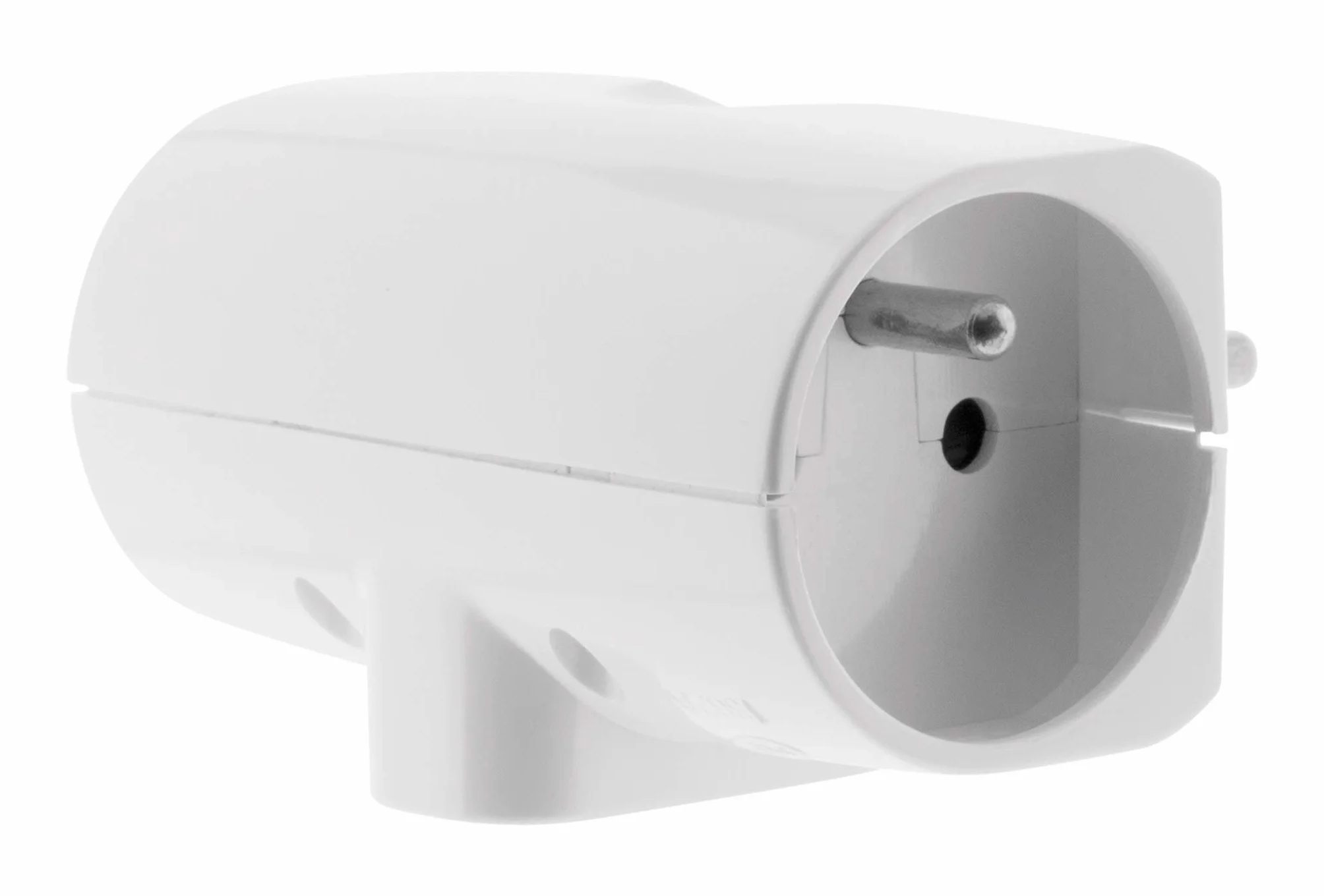 Zenitech Multiprise Triplite 2P 6A 2P+T 16A Blanc