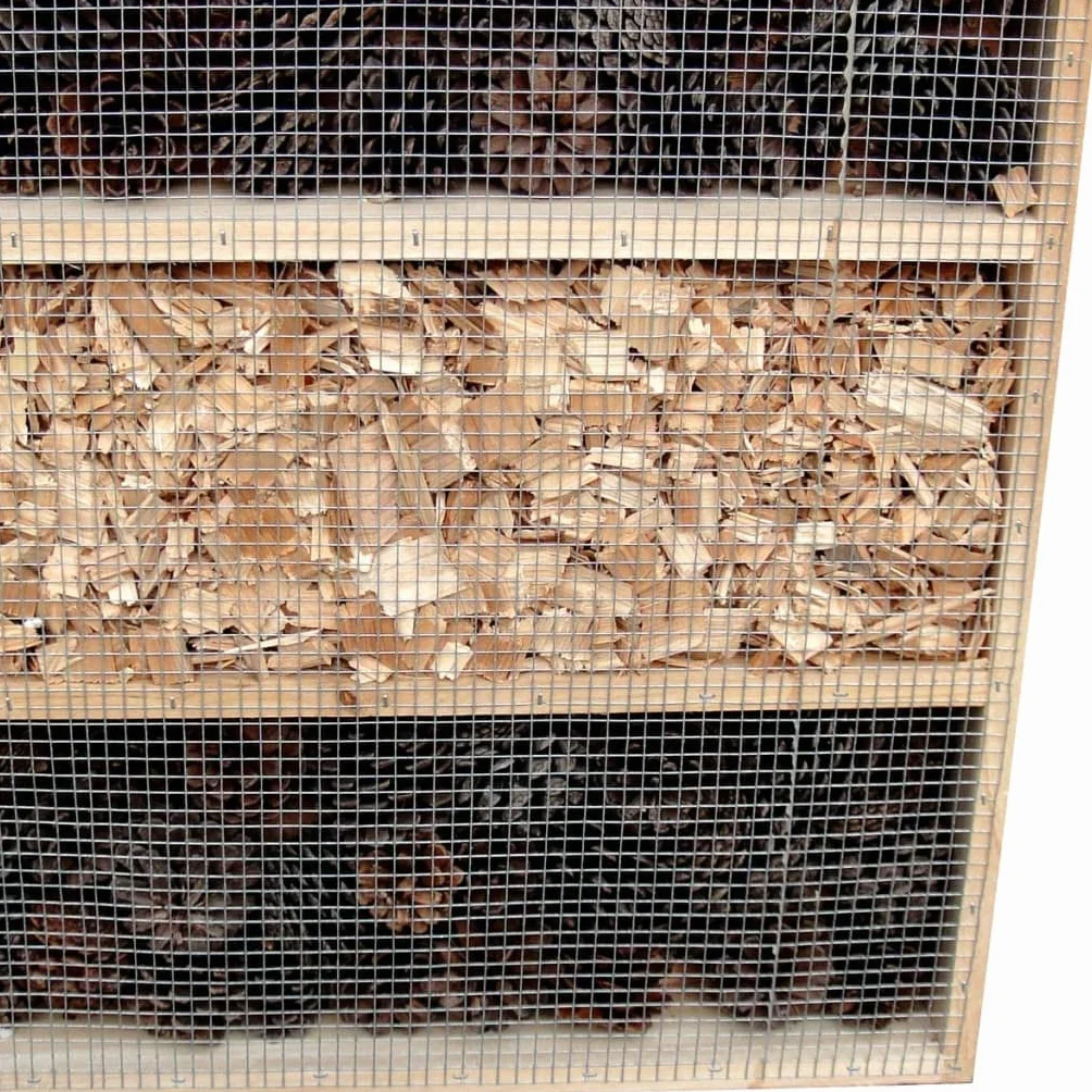 vidaXL Hôtel à Insectes XXL 45,5x15x99 cm en Bois Maison abri pour Insectes