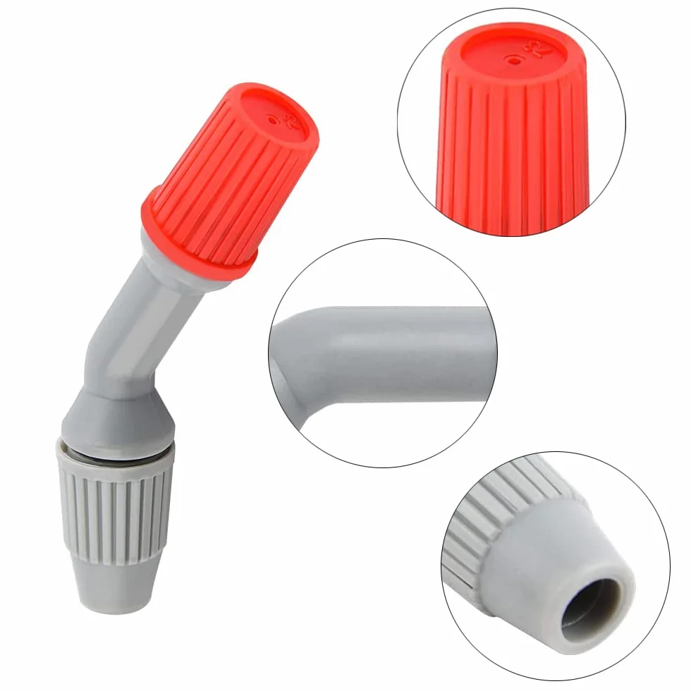 Lot de 2 buses de pulvérisation pour désherbeur de mauvaises herbes Cône Pièces de rechange Buse de pulvérisation de rechange Système professionnel pour arrosage et nettoyage
