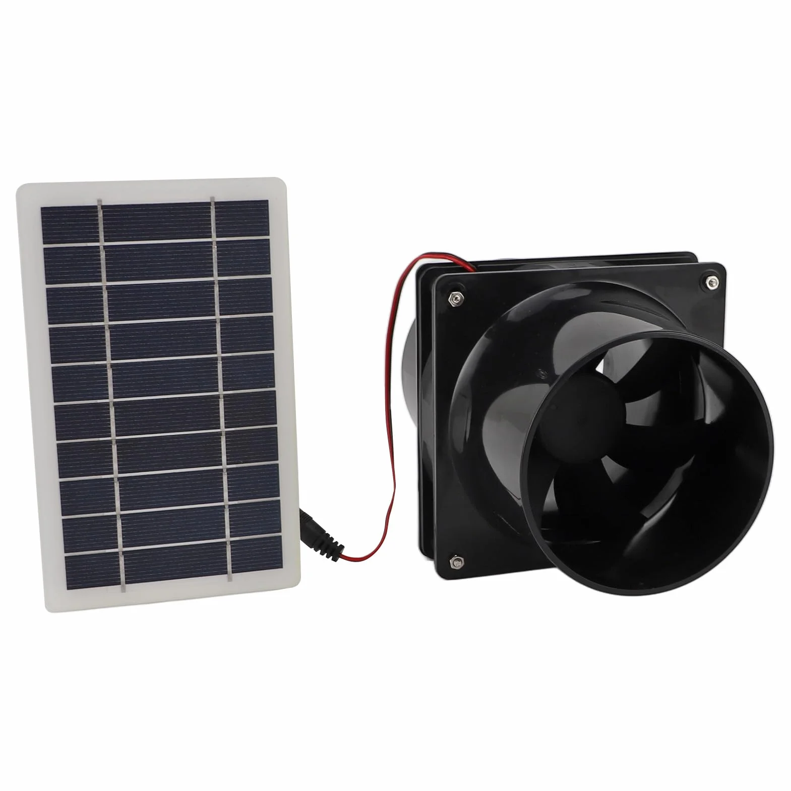 Ventilateur d'extraction solaire 10 W 12 V, grande vitesse, pour greniers serres bateaux