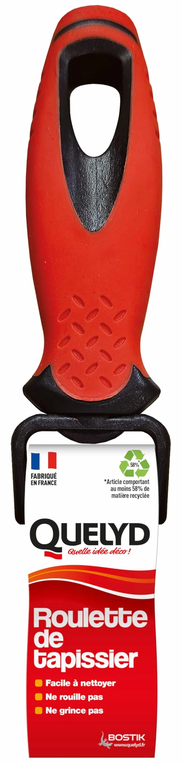 Quelyd Roulette De Tapissier Pose Papiers Peints Manche Ergonomique Ebonite