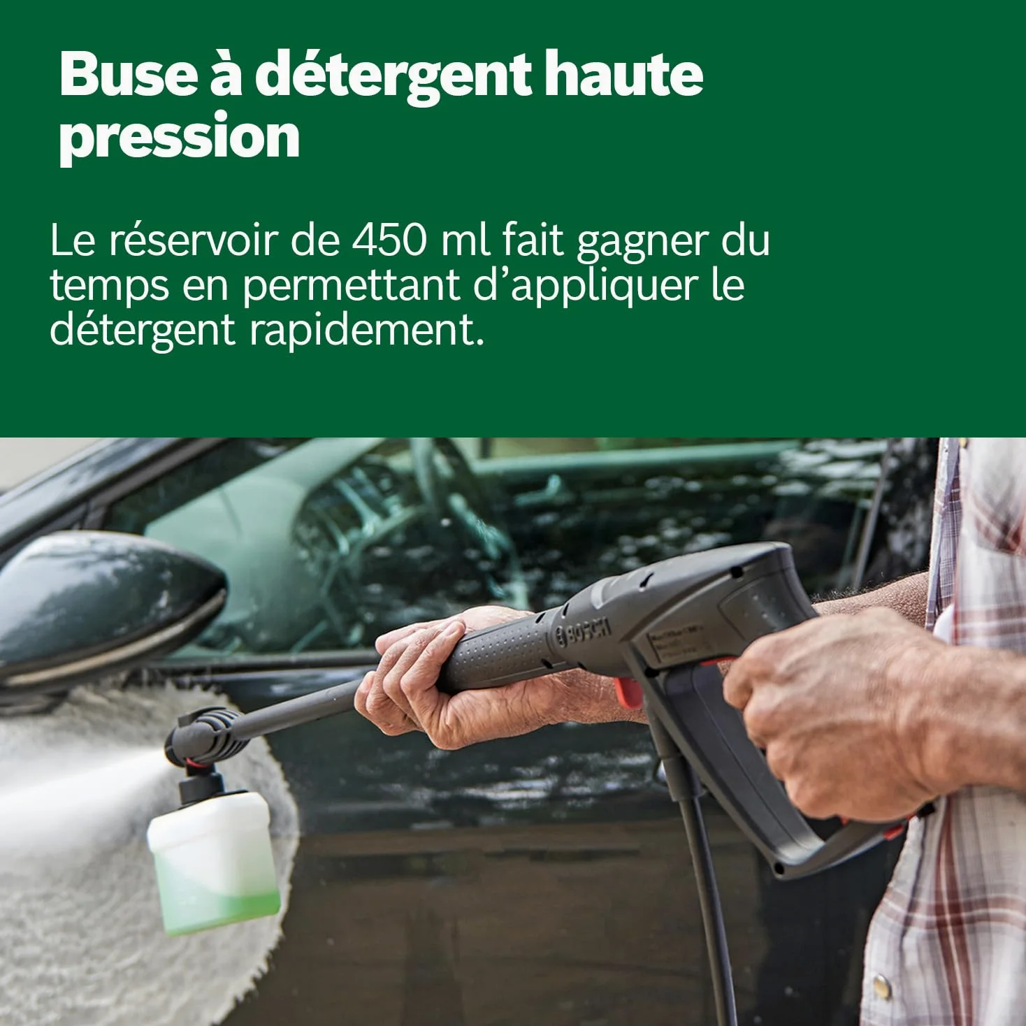 Bosch Nettoyeur Haute-Pression UniversalAquatak 125 (2 Buses, Filtre à Eau Transparent, Pistolet Haute Pression, Tuyau de 5 m, câble de 5 m, Carton, 1500 W, Pression: 125 Bar, débit Maxi: 360 l/h)