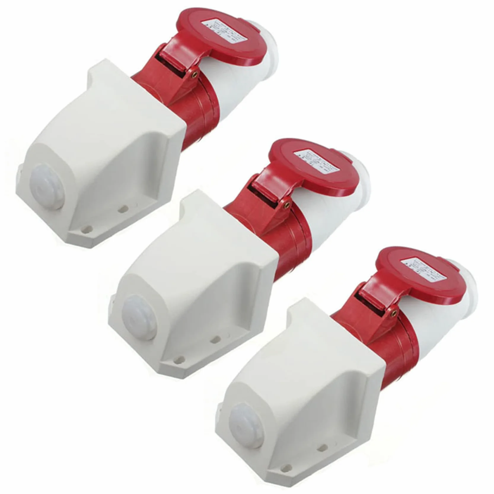 16A 5 Broches Fiche & Douille IP44 3 Phase 380-415V 3P + N + Terre
