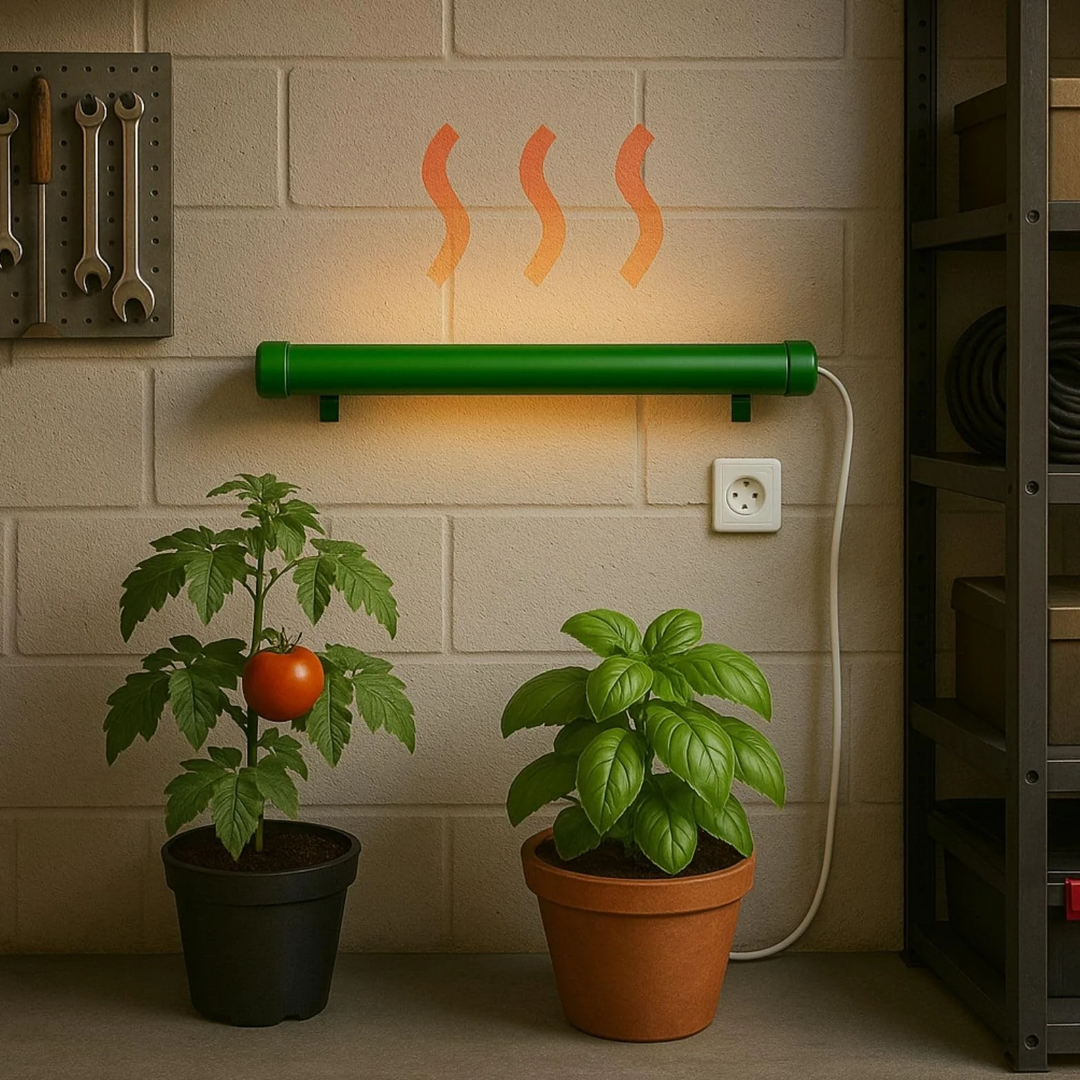 Weedness Chauffage Grow 240W 120 cm Culture Intérieur Radiateur