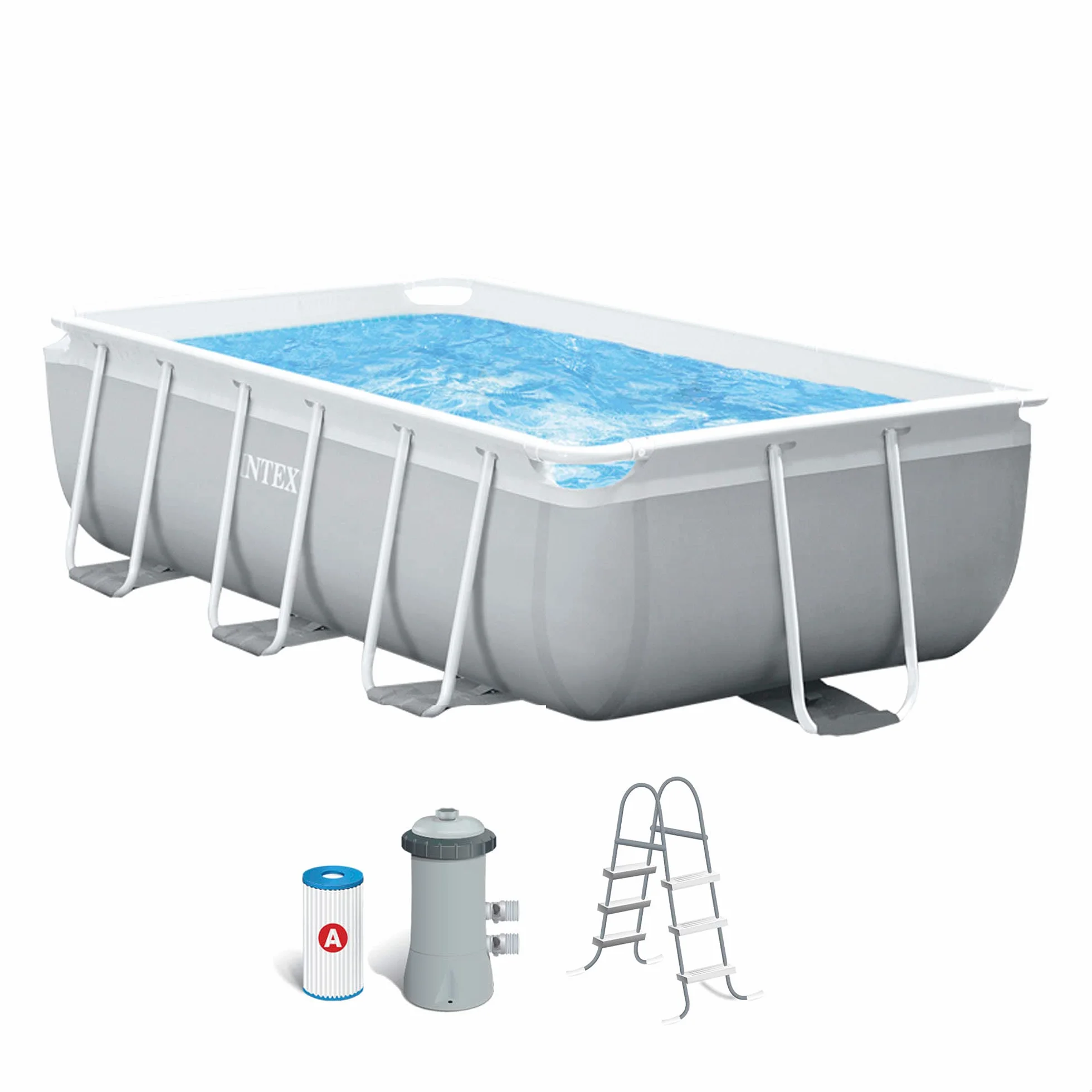 Intex Prism Frame Rectangular Pool 3M x 1.75M x 0.8M