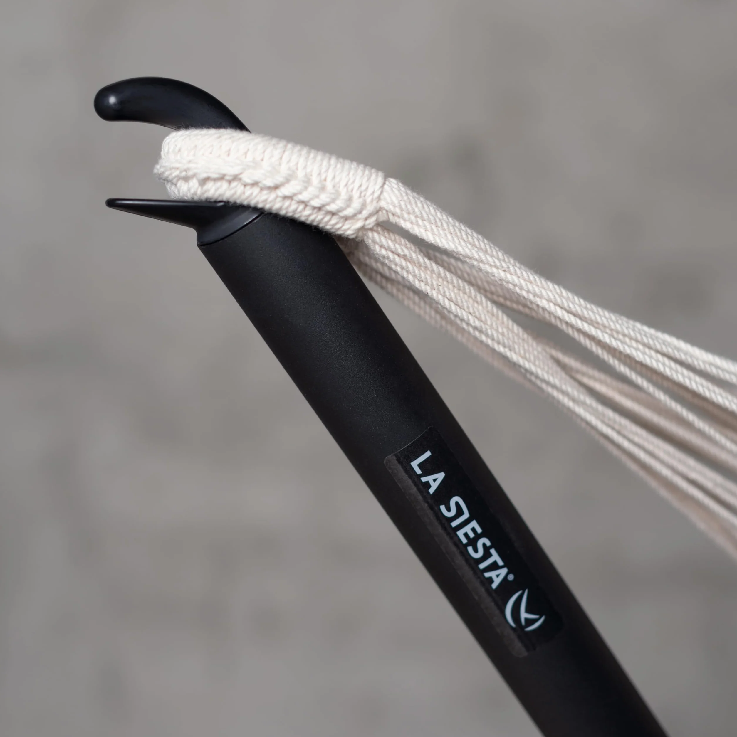 LA SIESTA® Esterel Anthracite Support en Acier galvanisé pour hamacs
