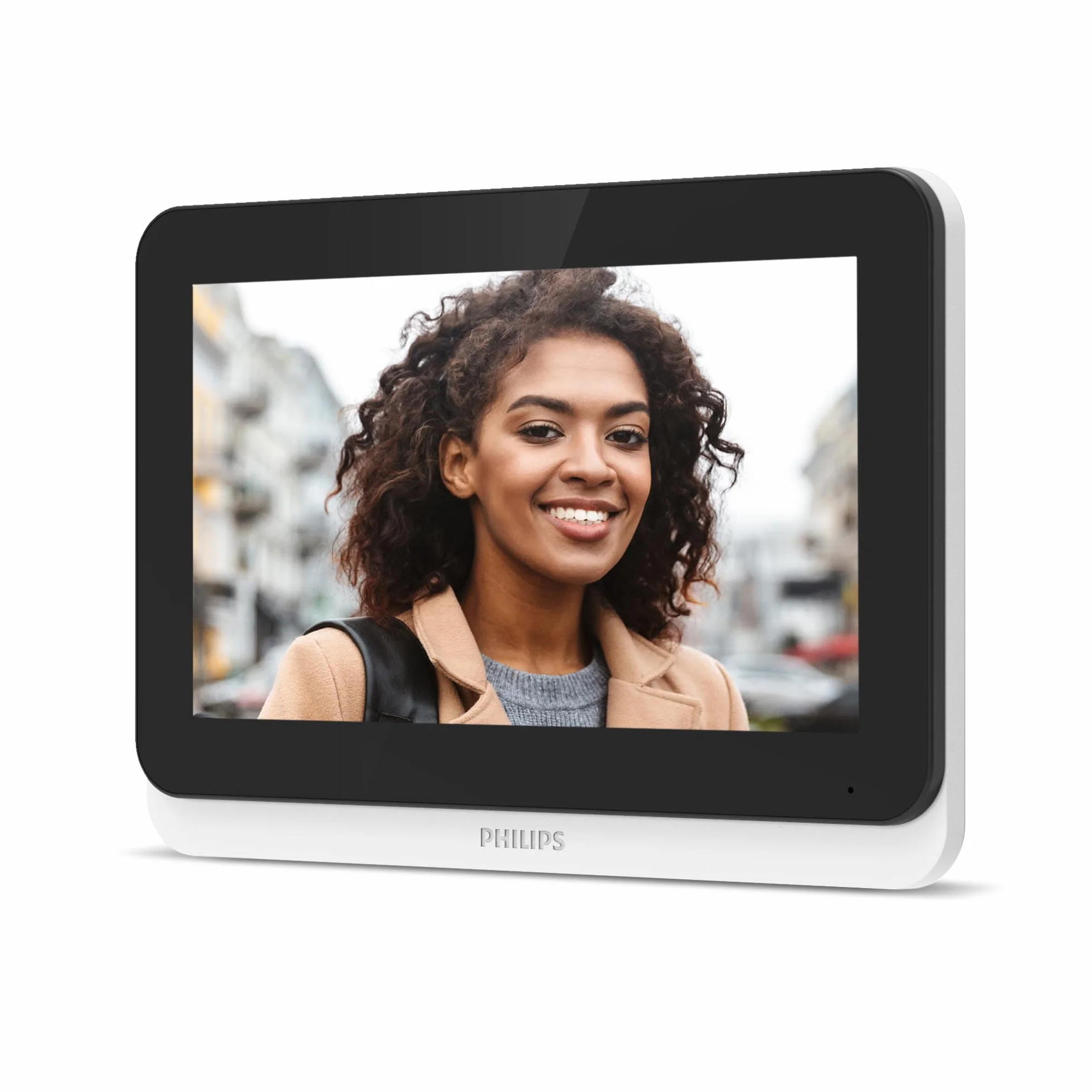 PHILIPS WelcomeEye Connect 3 Visiophone Filaire Connecté Écran Tactile 7 Pouces Résolution 3K Wi-Fi Double Bande Badges RFID Vision Nocturne Couleur Alexa Google Home