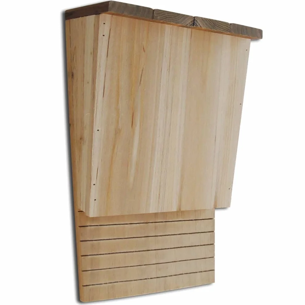 Nichoirs pour chauve-souris Lot de 2 22 x 12 x 34 cm