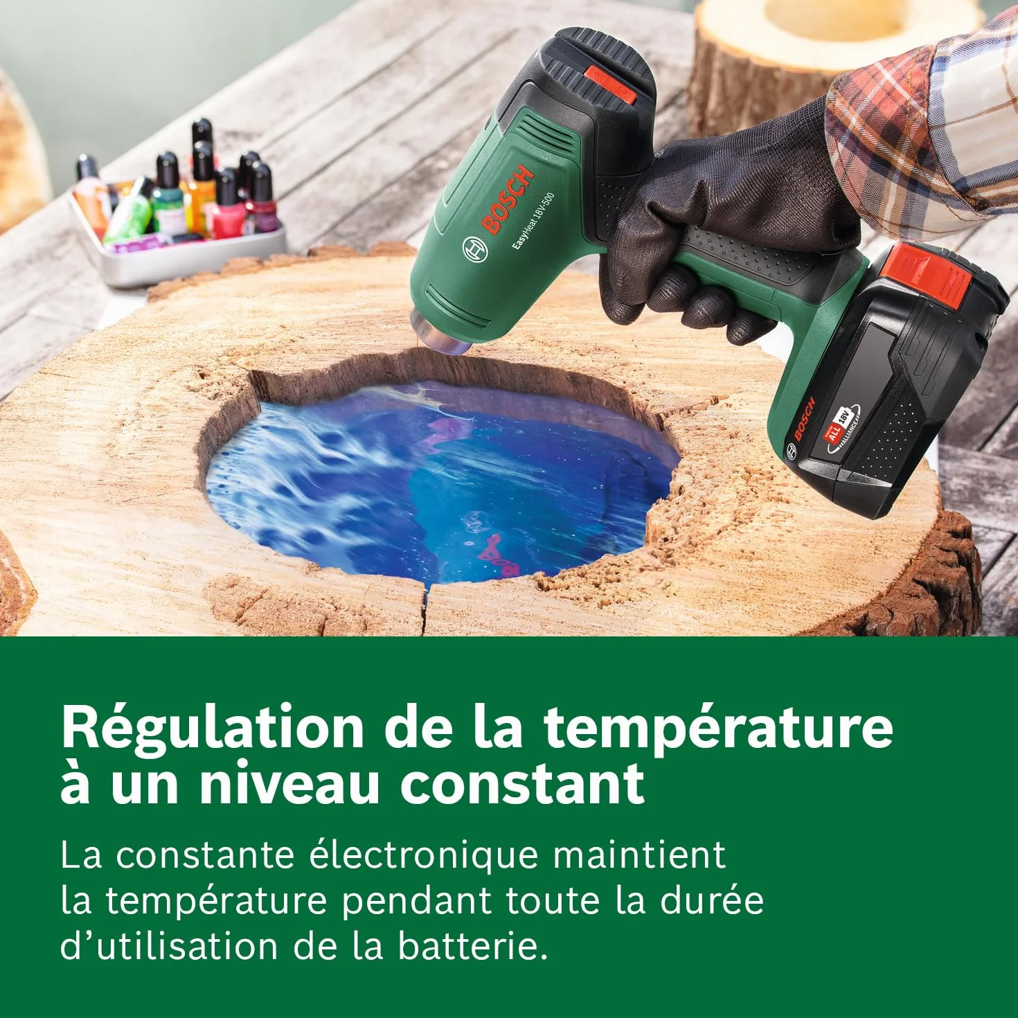 Bosch EasyHeat 18V-500 Décapeur thermique sans fil 18V System
