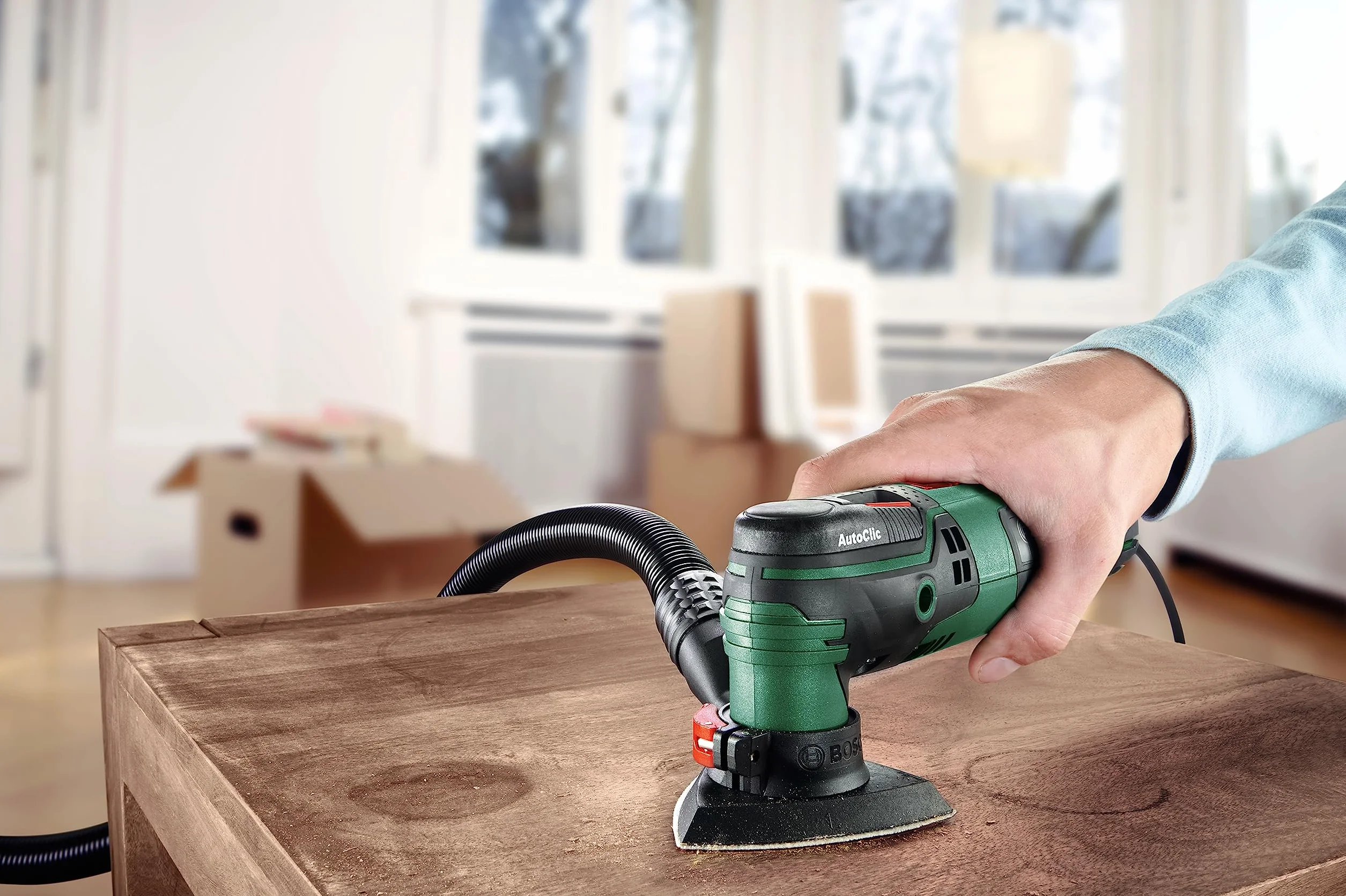 Bosch Plateau Abrasif Delta AVZ93G pour Outils Multifonctionnels PMF