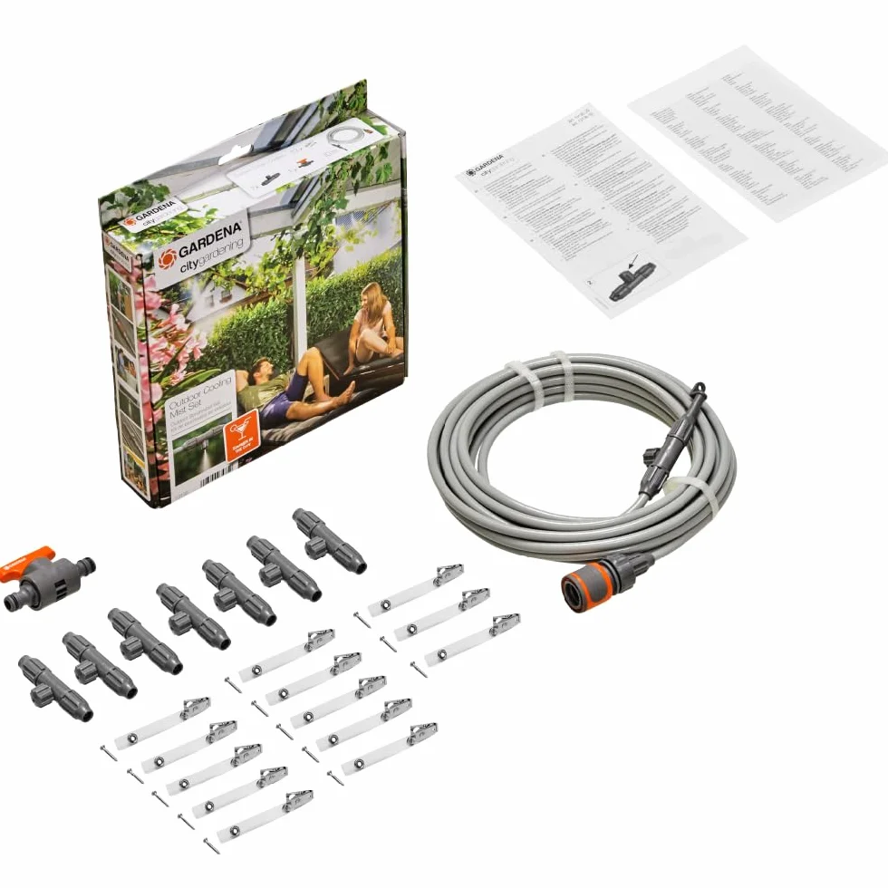 Gardena Rafraîchisseur d'Air Extérieur 13135-20 pour Jardin Urbain Balcon Terrasse