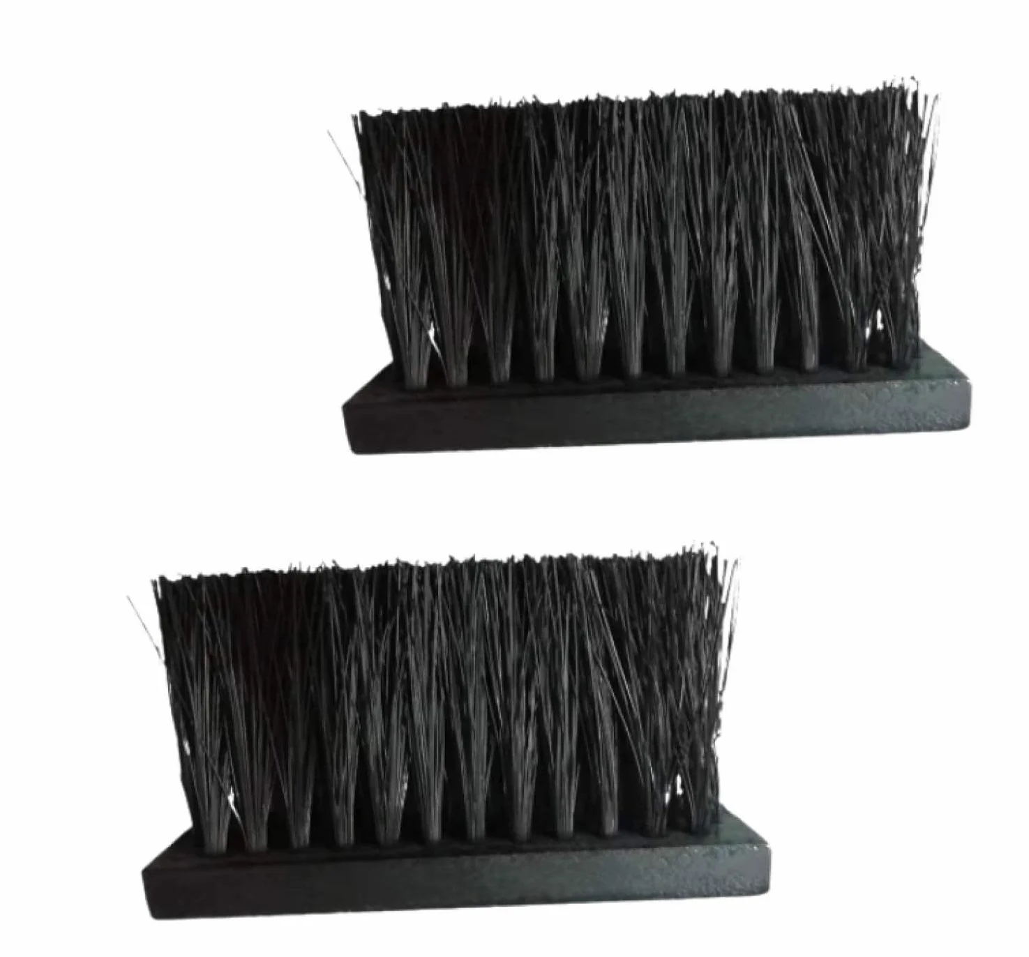 Brosses de Cheminée Tête de Brosse de Remplacement Pack de Recharge Manche en Bois (2PCS)