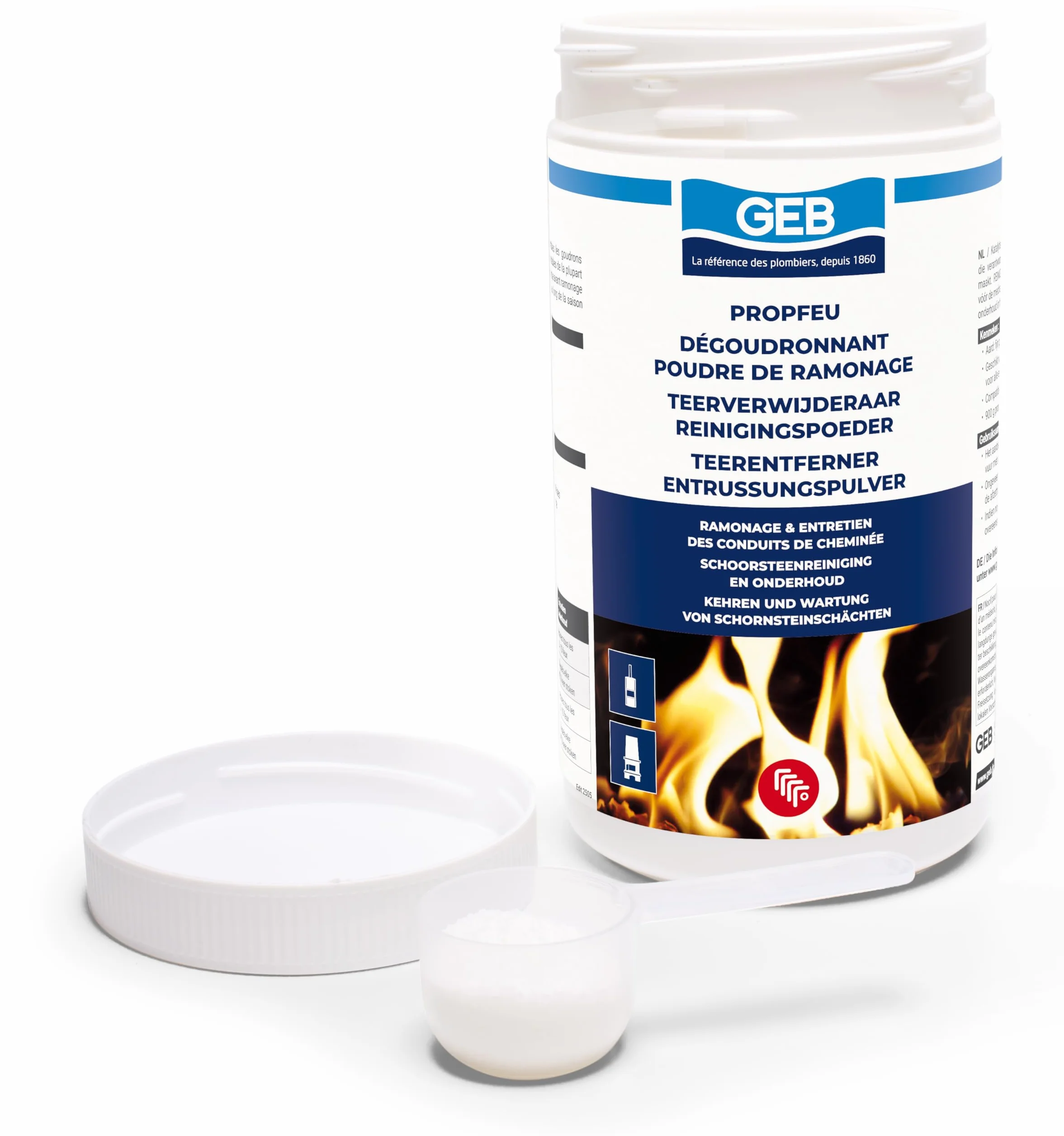 GEB 821502 Propfeu Poudre Pot 900 g Clair