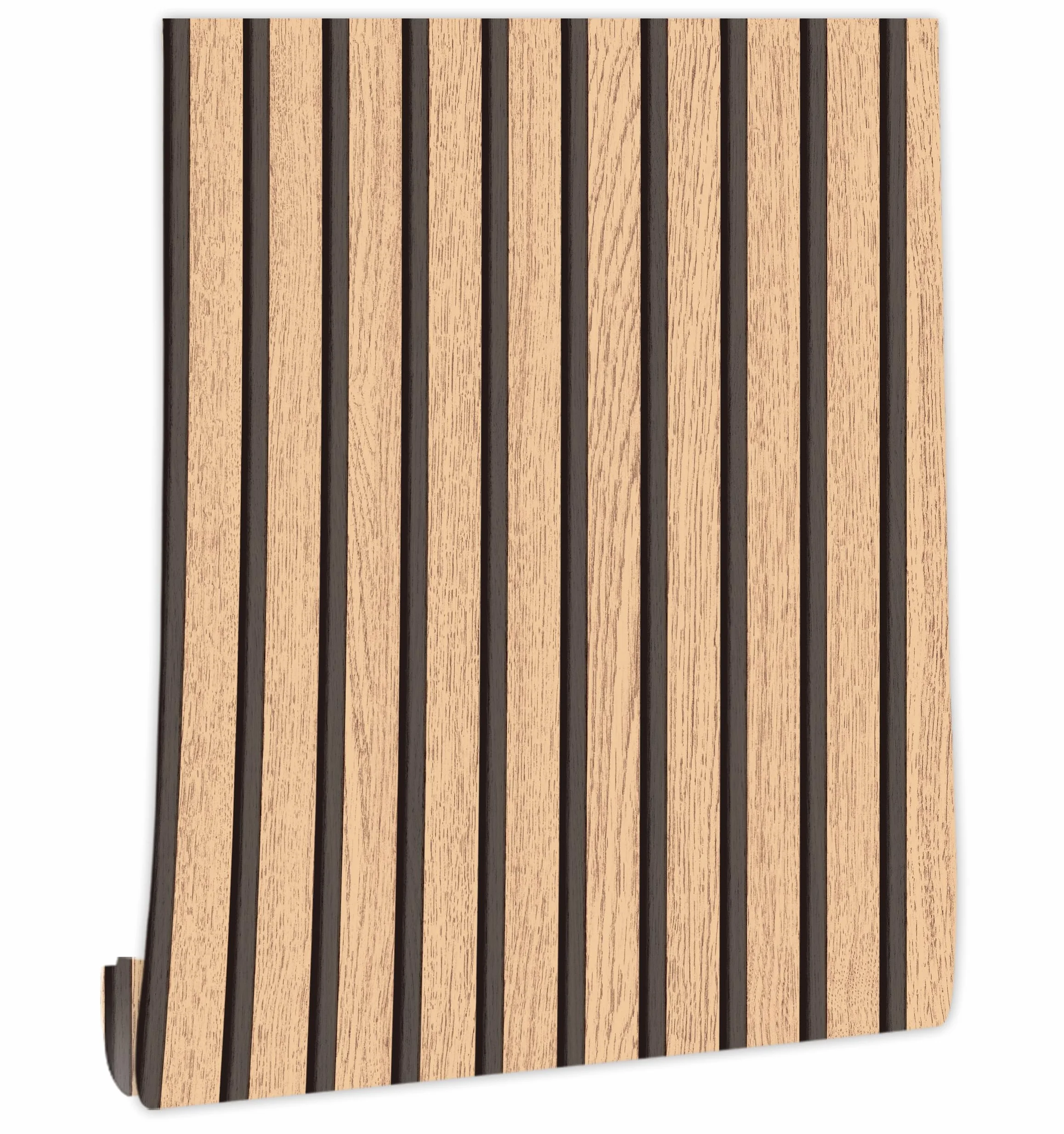 Papier peint autocollant aspect bois 44cmx300cm effet 3D imperméable pour meubles porte murale