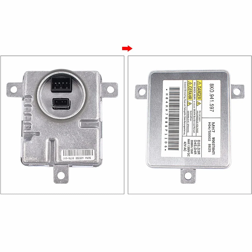 Ballast CACHÉ D3 calculateur phares xénon 8K0941597B