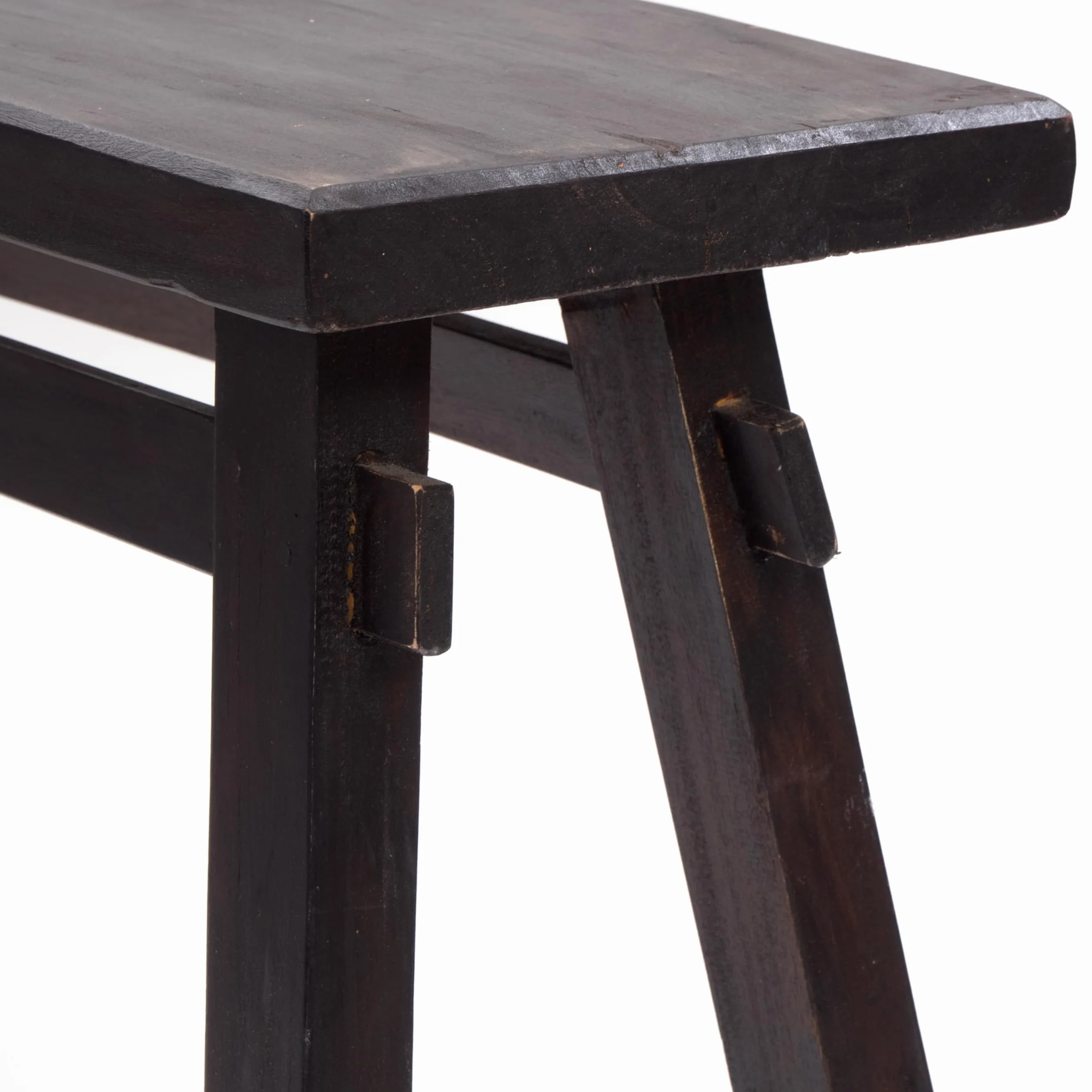 DESIGN DELIGHTS Banc East | Acajou, 118x27,5x53cm (LxPxH) | En Bois Naturel, Rustique pour l'Entrée, Cuisine, d'Appoint Vintage, de Lit | Couleur: 03 Marron