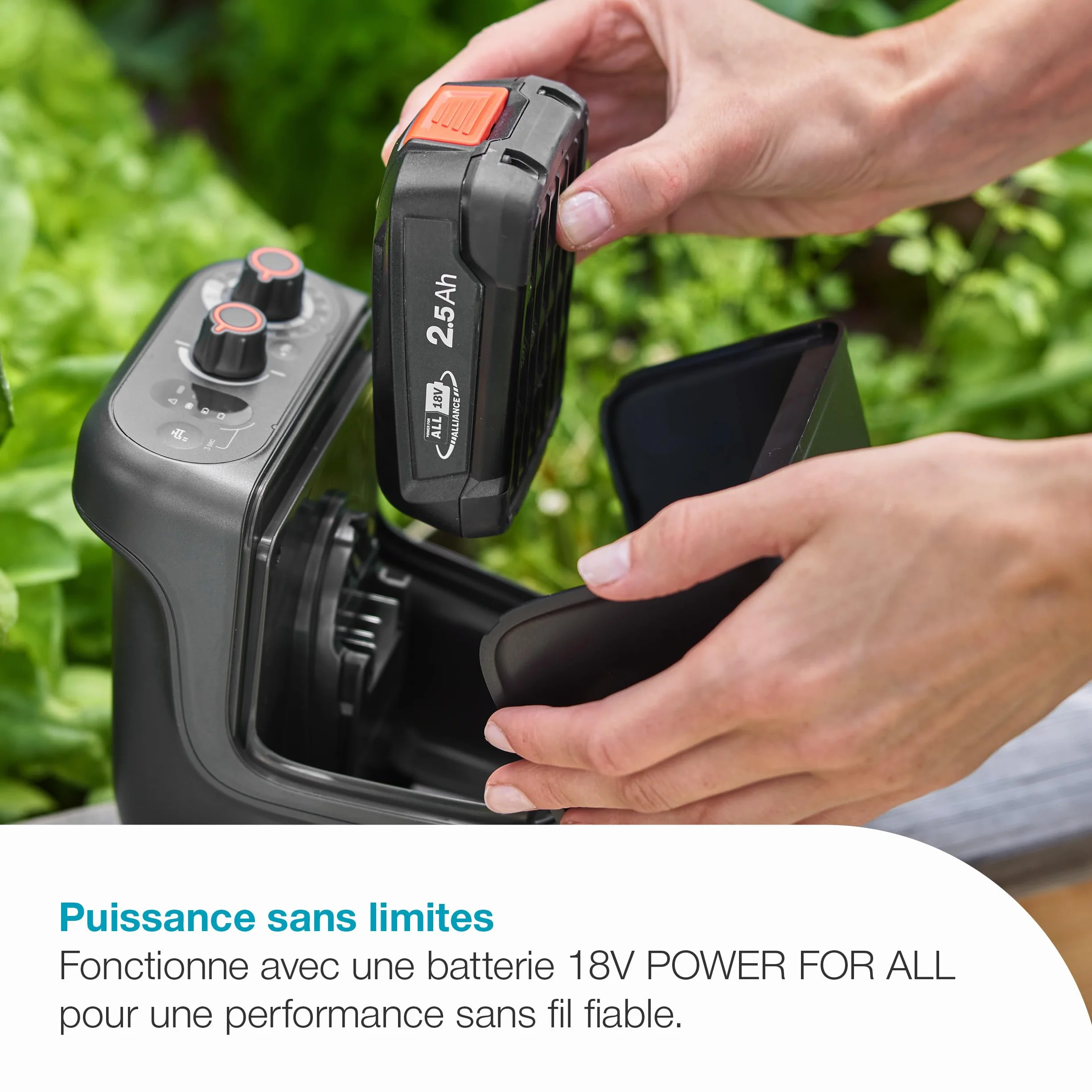 Gardena Pompe à eau automatique 18V P4A 2400 ComfortAutomatic Arrosage programmé