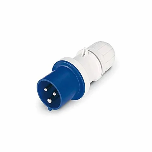 Scame Optima 213.3233 Prise IP44 32A 200VAC 2P+E 6h Bleu