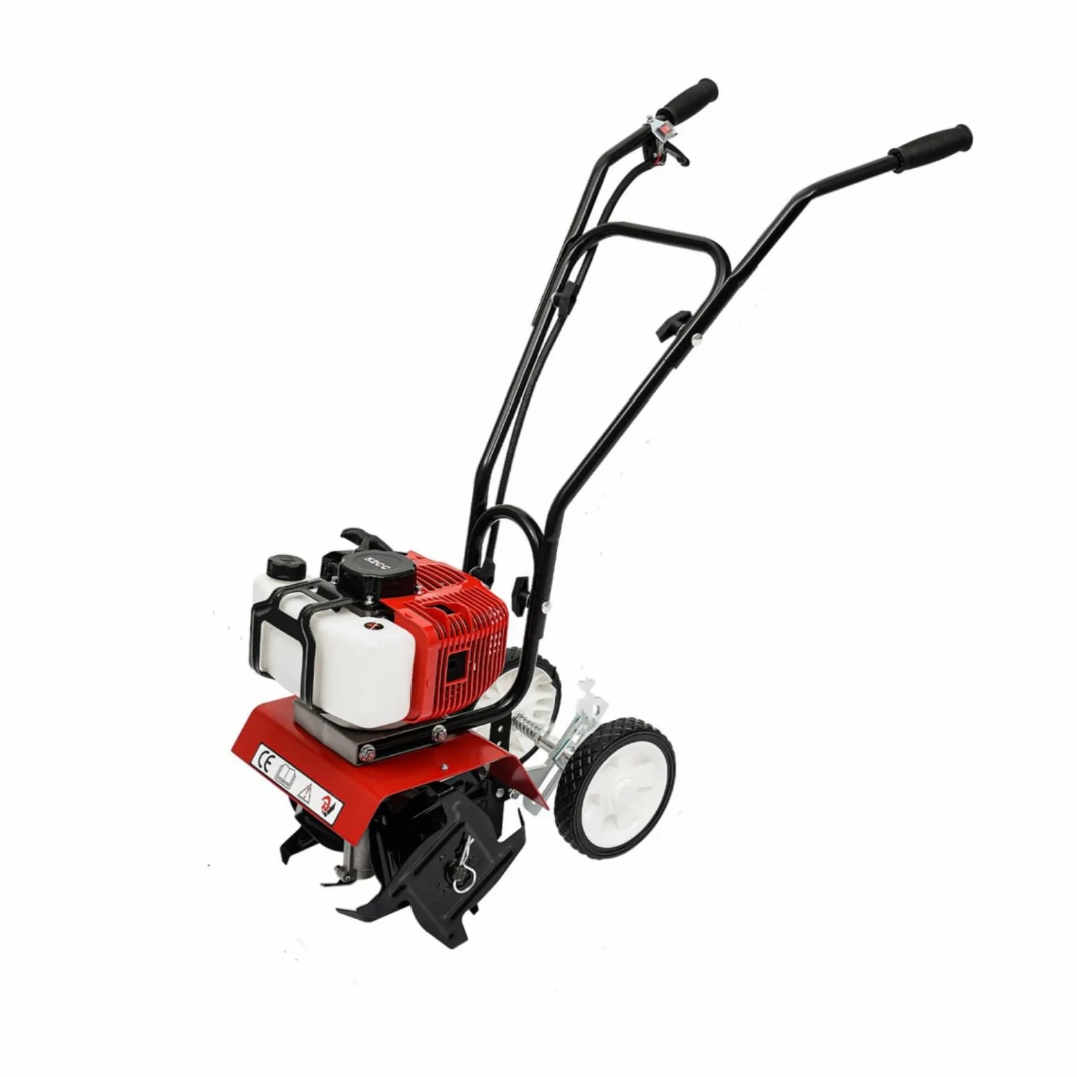 52CC Fraise de jardin à essence 2 temps pour planchers d'herbe pour cultivateurs à essence léger et compact avec poignée sûre