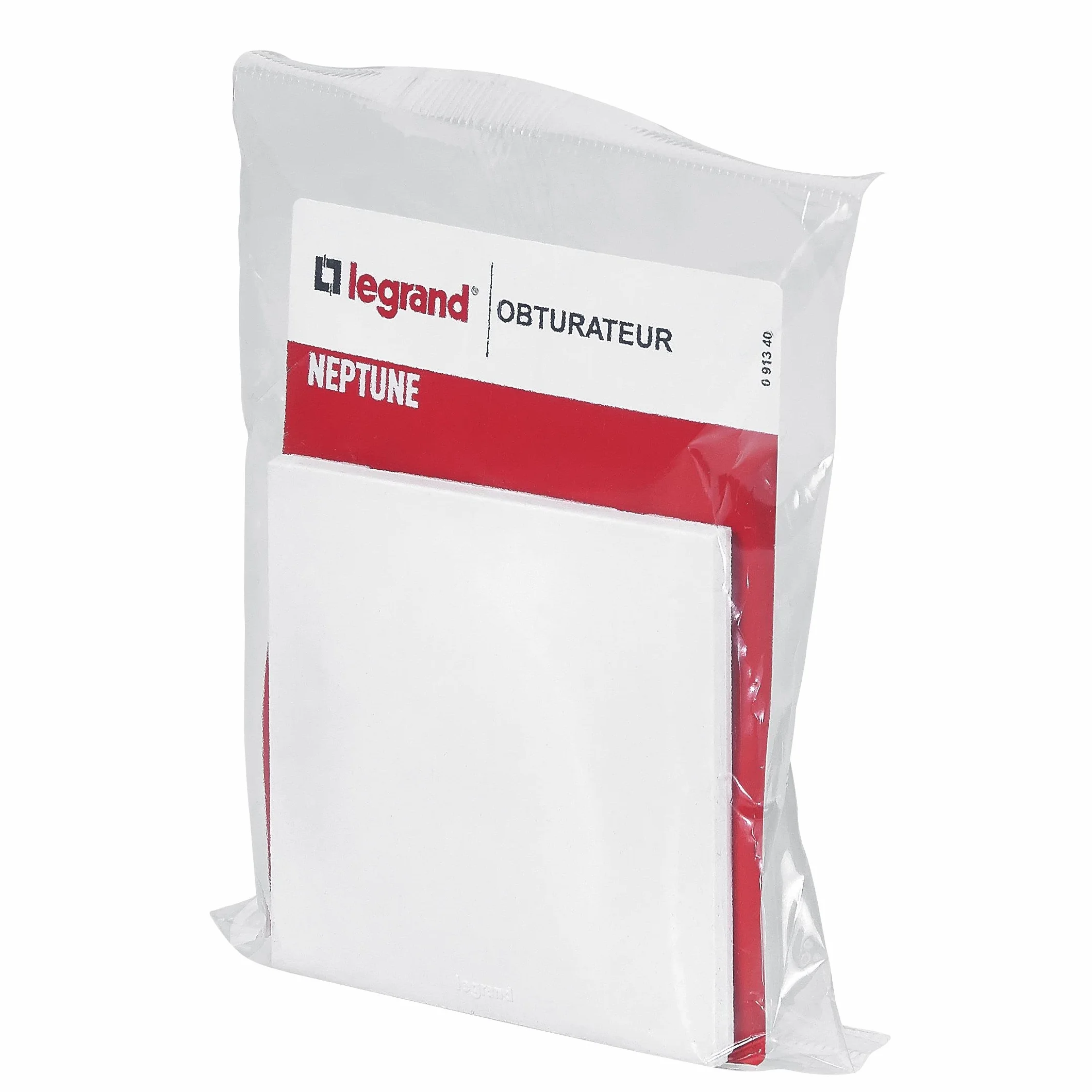 LEGRAND Obturateur Neptune Encastré Fixation Vis Griffes Blanc