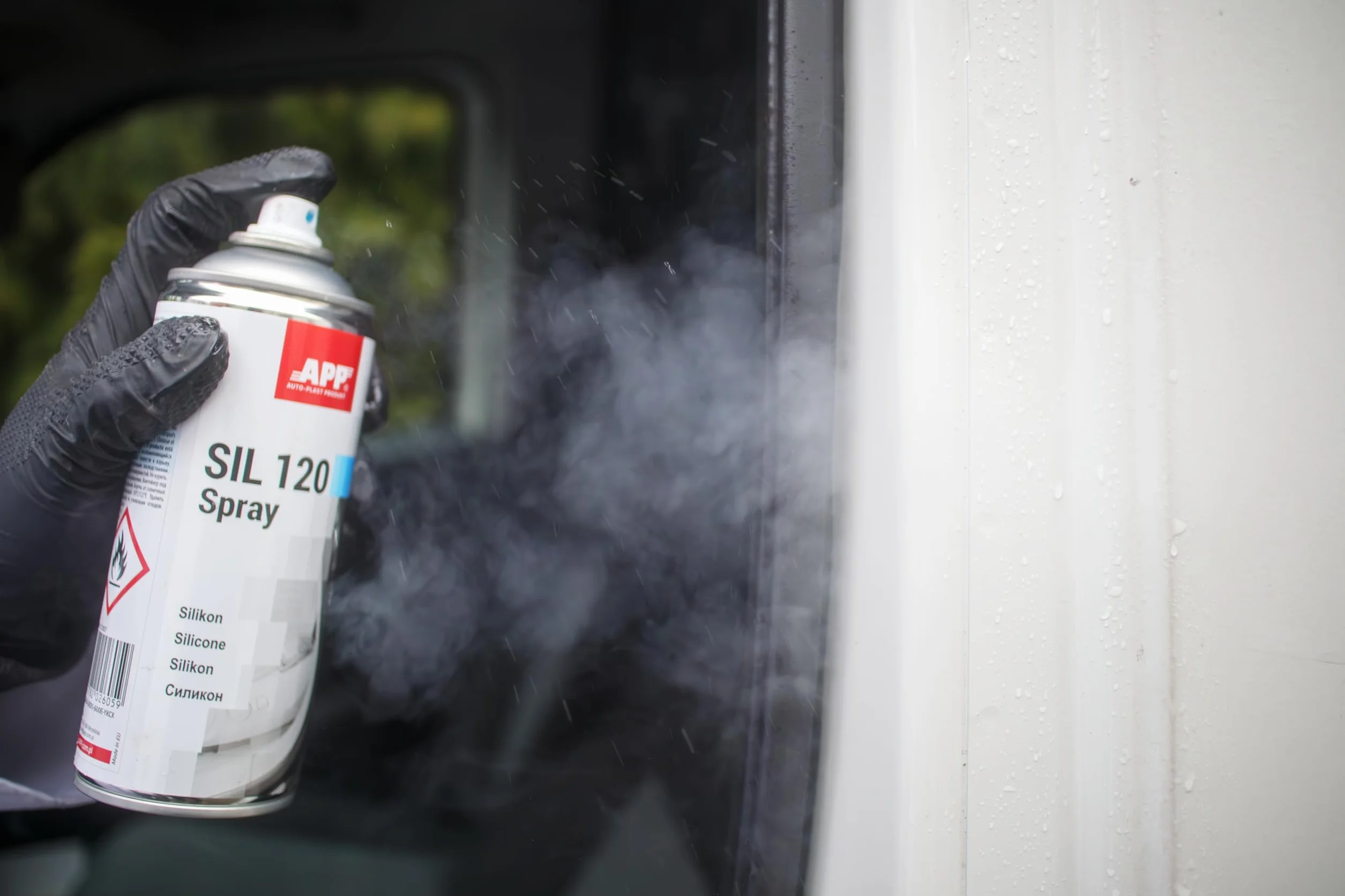 AUTO-PLAST PRODUKT APP SIL 120 Spray silicone 400ml Lubrifiant Protection