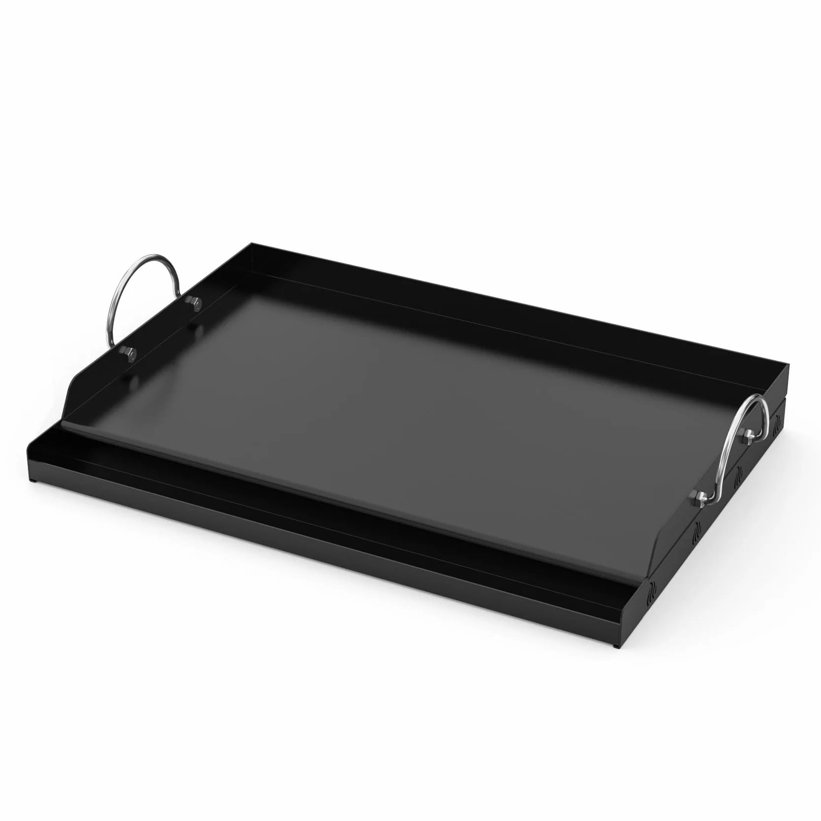 Onlyfire Plaque Plancha Barbecue 58.5 x 40.5 cm Antiadhésive Céramique BBQ