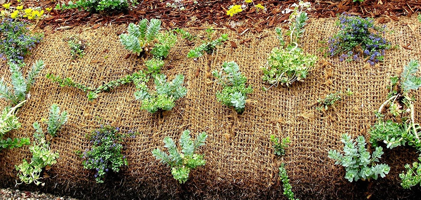 Tapis de talus en coco 30m x 1m 750gr/m²