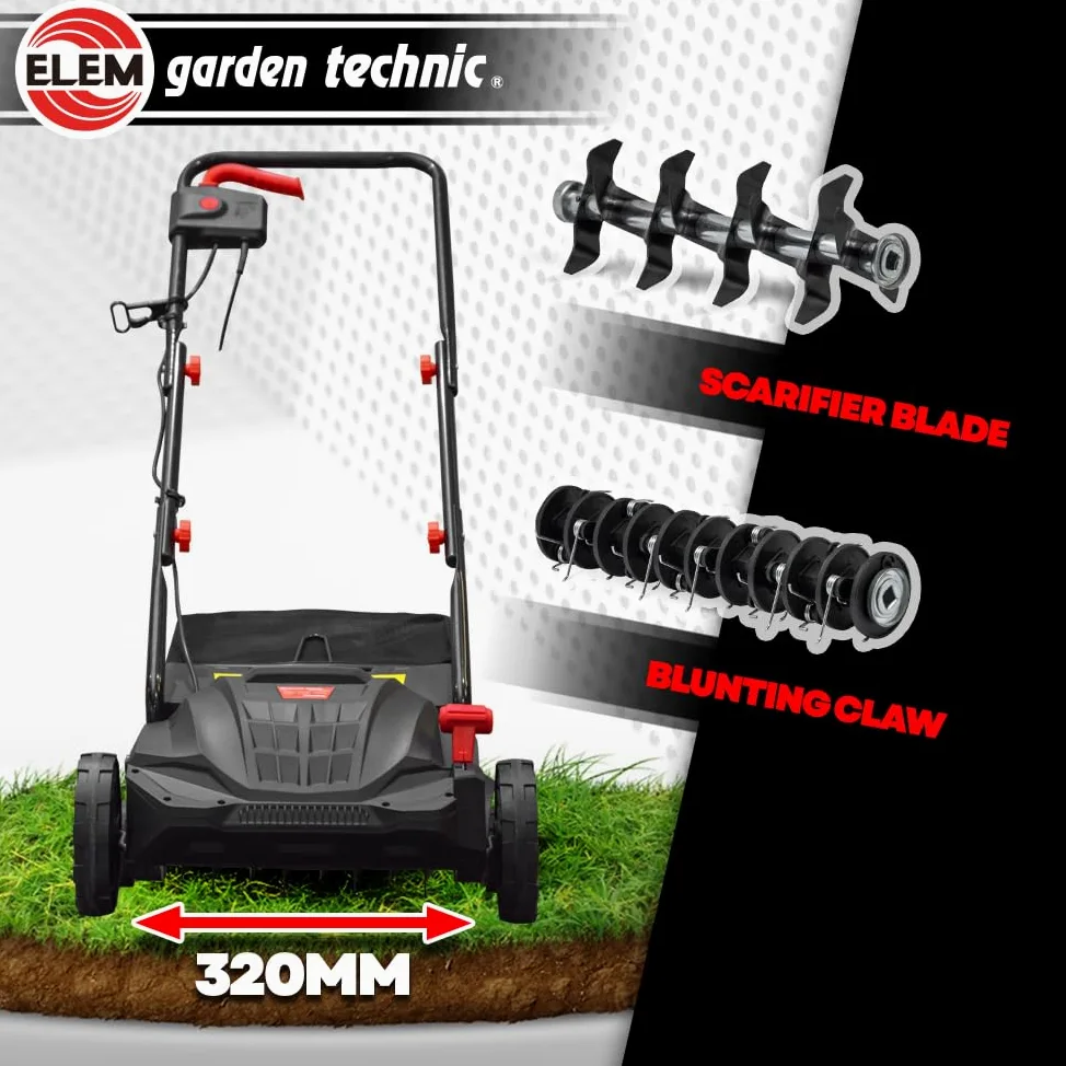 Scarificateur émousseur électrique 1500W - 32cm