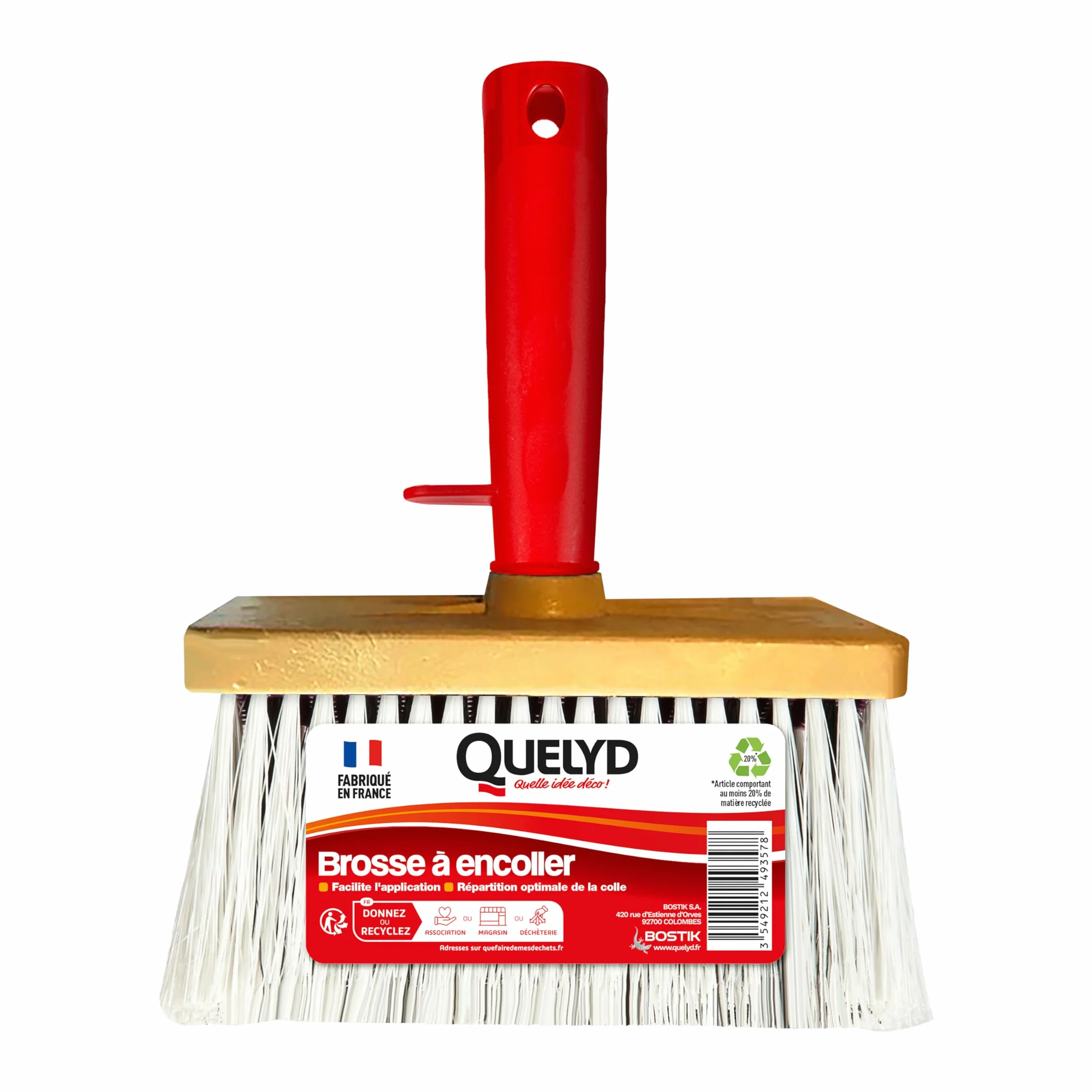 Brosse à encoller Quelyd pour encollage des papiers peints
