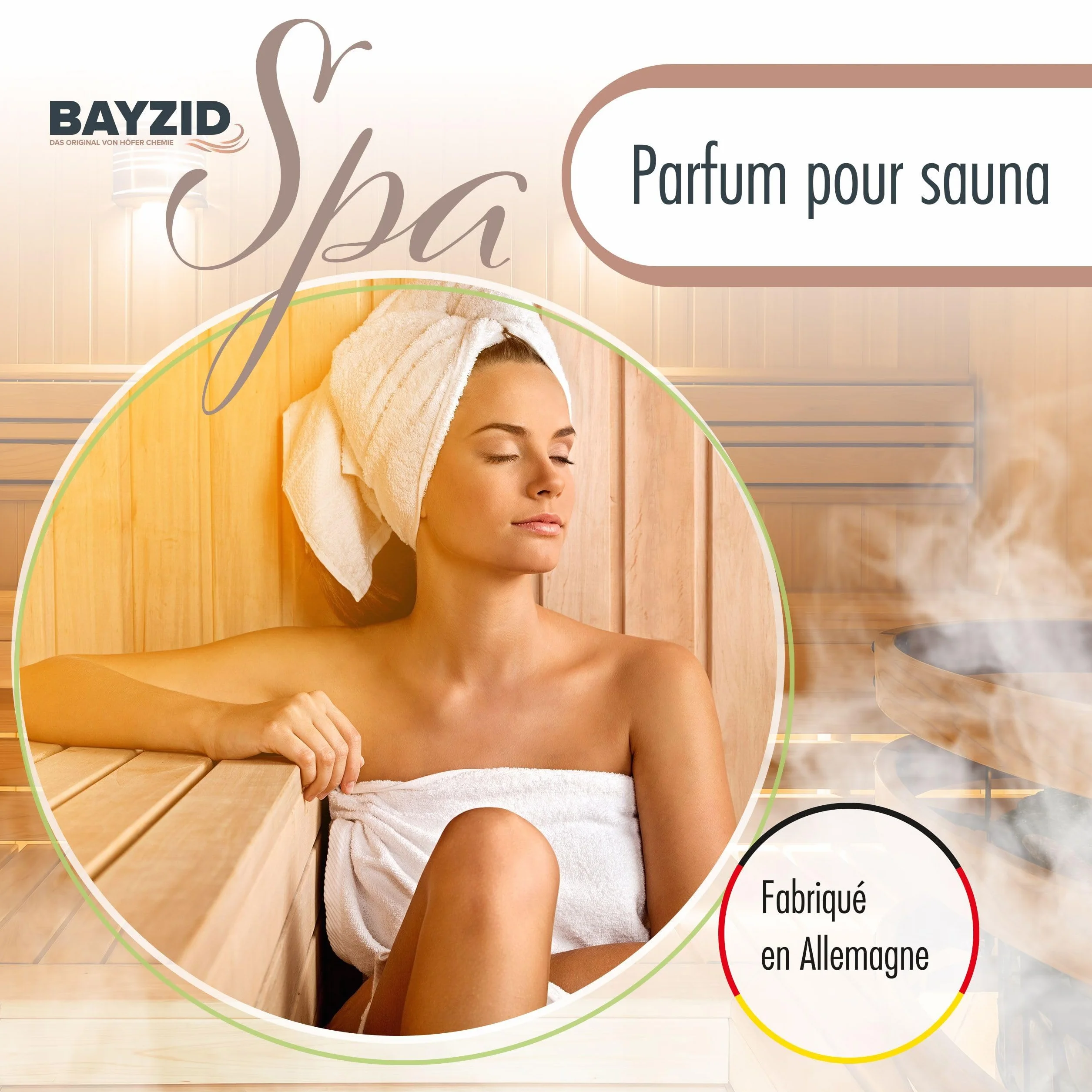 BAYZID® Spa Parfum Sauna Eucalyptus concentré d'infusion 1 L