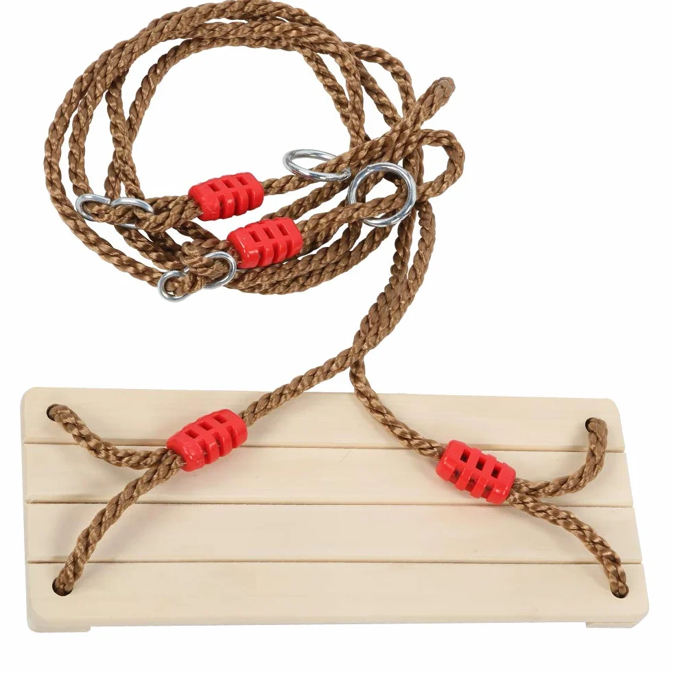 Balançoire en Bois 150 kg pour Adultes et Enfants