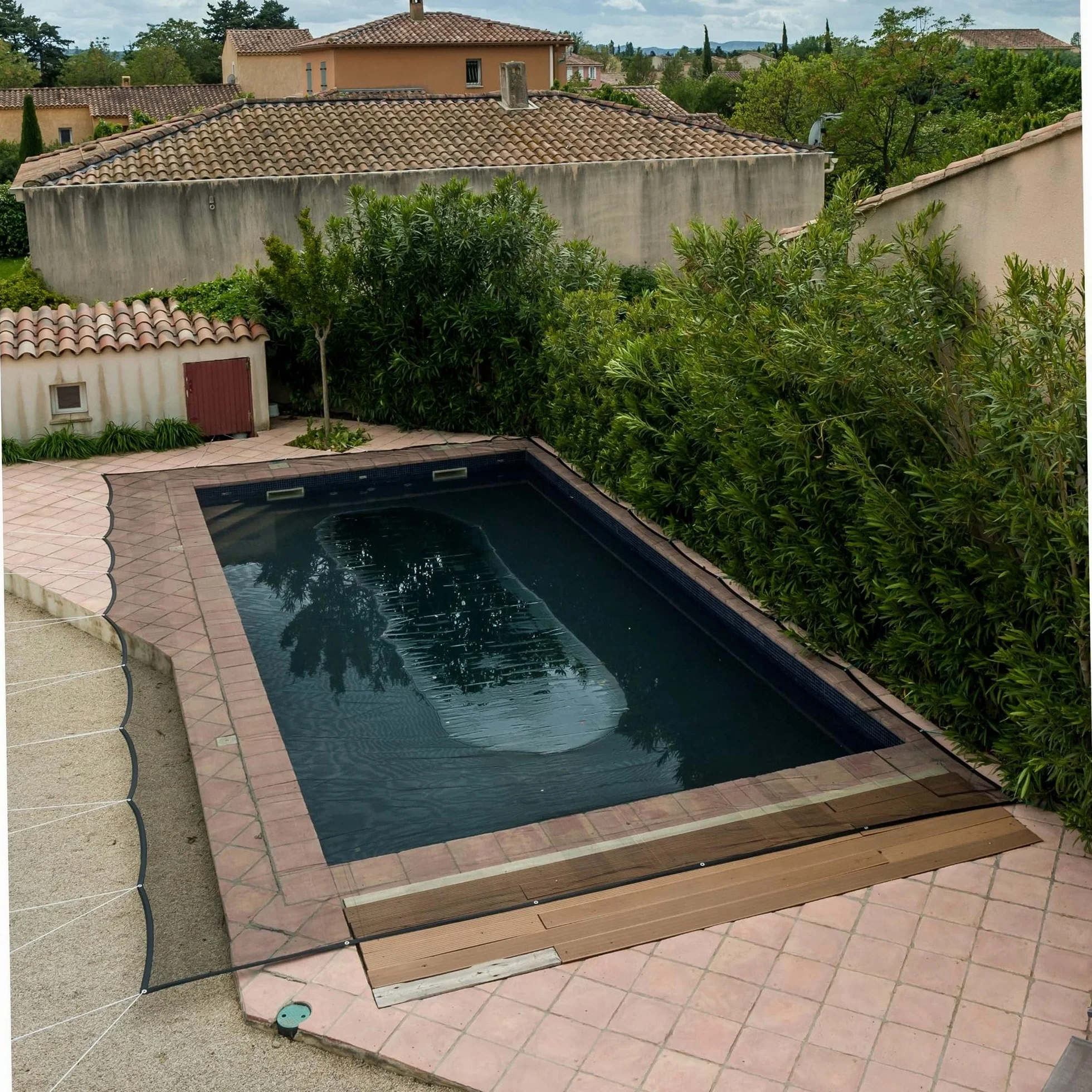 WERKA PRO Filet de Protection Piscine 100g/m2 5 x 10 m