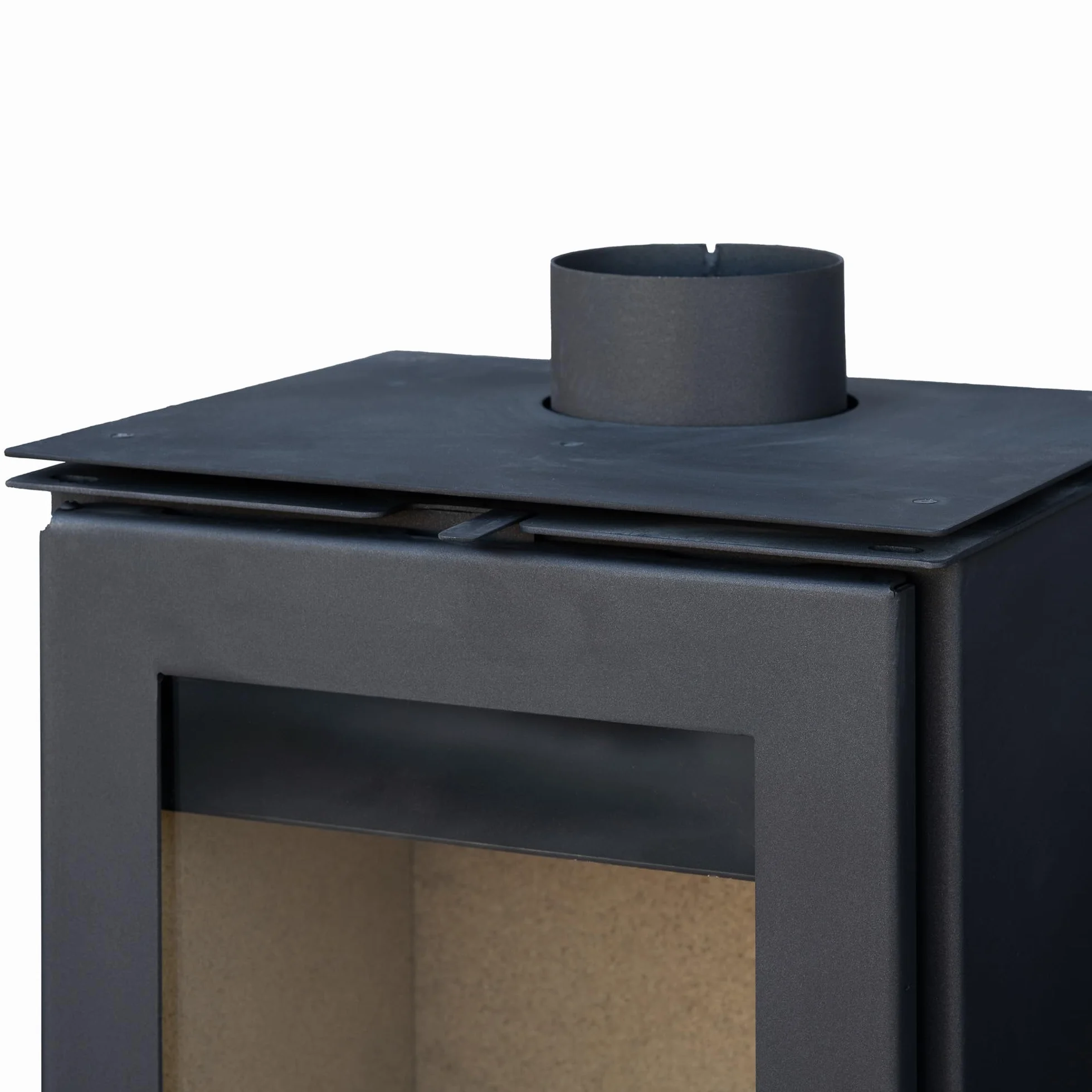 Poêle à bois ALAZ K8M Noir 9 kW, Foyer à combustion lente