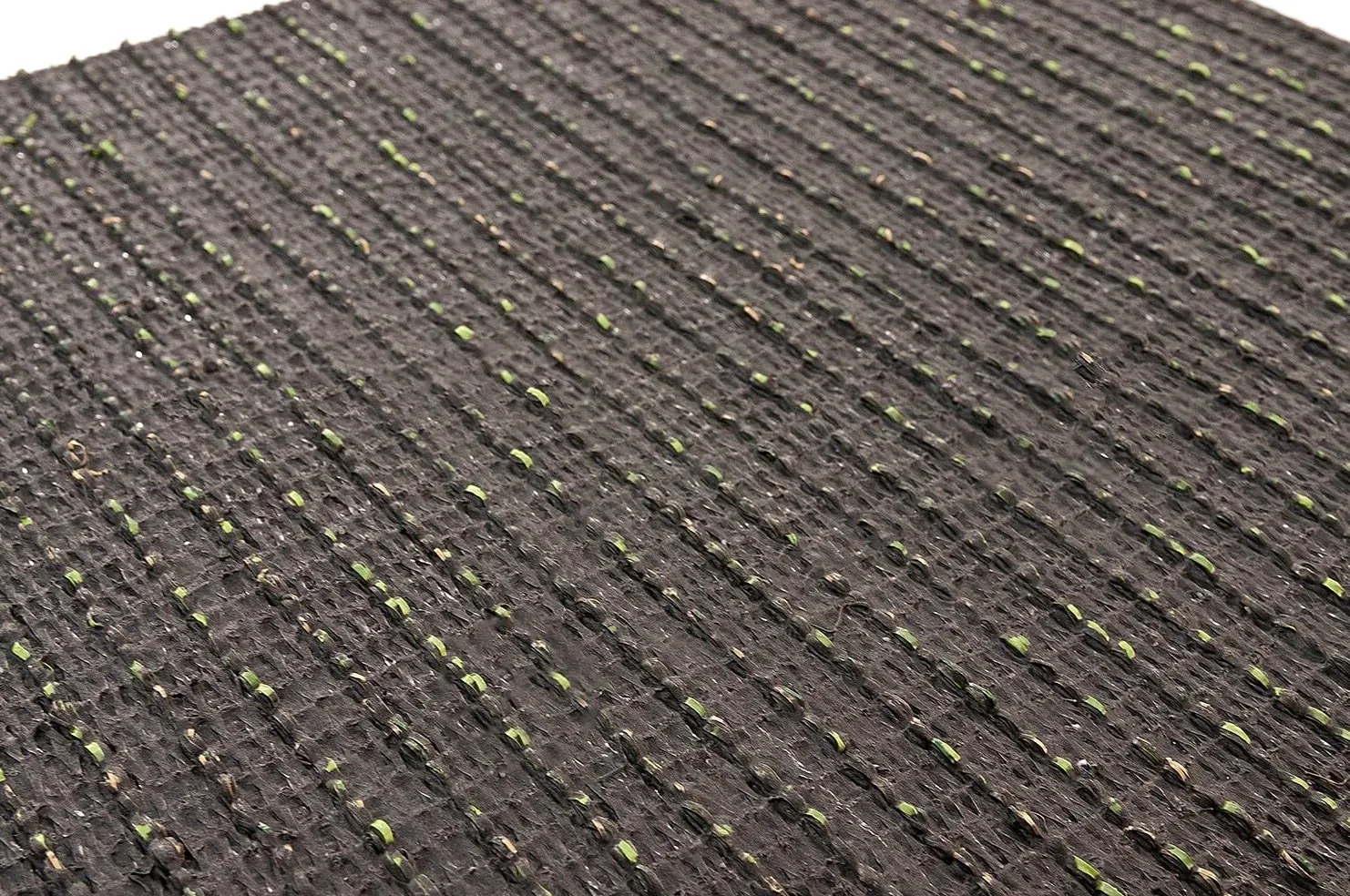 Herbe synthétique effet pierres pierres, tapis de sol pelouse synthétique galets drainant 1 x 15 m