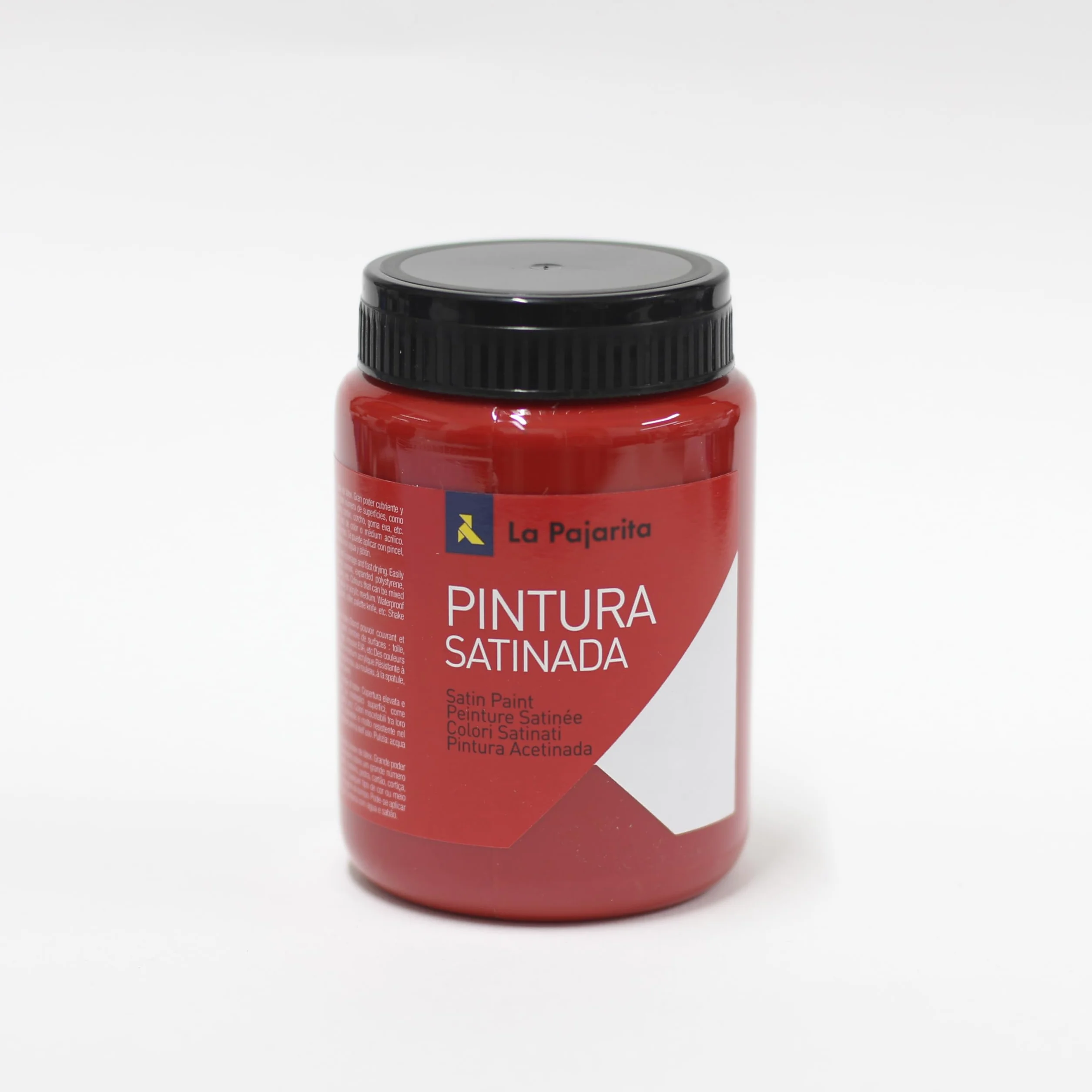 La Pajarita 110313 Peinture Satiné L-07, Bermellon, 375 ml
