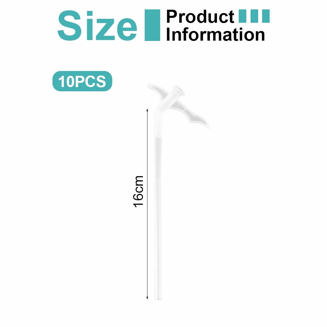 Lot de 10 Tubes Longs pour Mousse Expansive PU - Compatible Pistolets Isolantes
