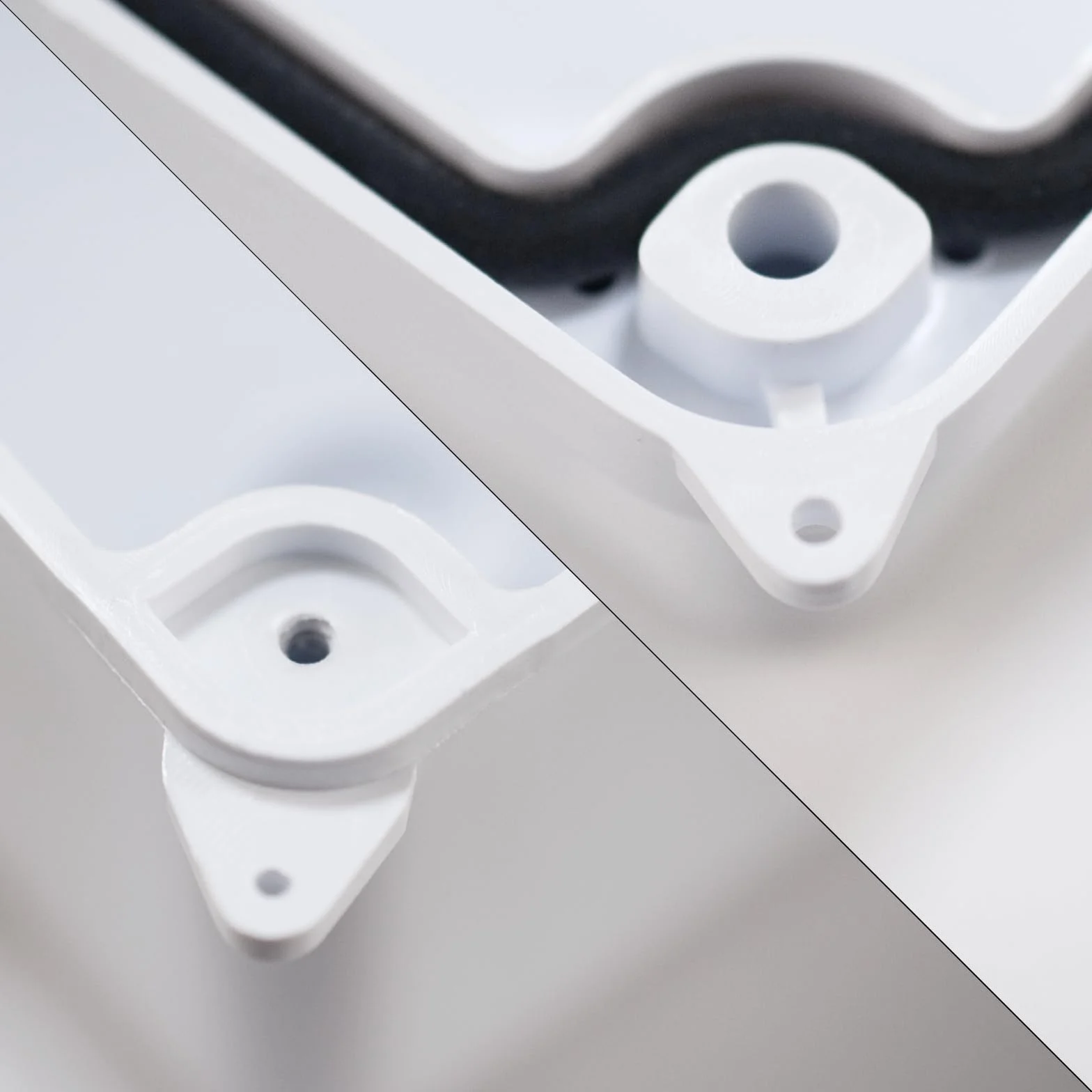 Boîtes de dérivation en saillie IP65 étanche 150 x 150 x 70 mm Blanc Lot de 2