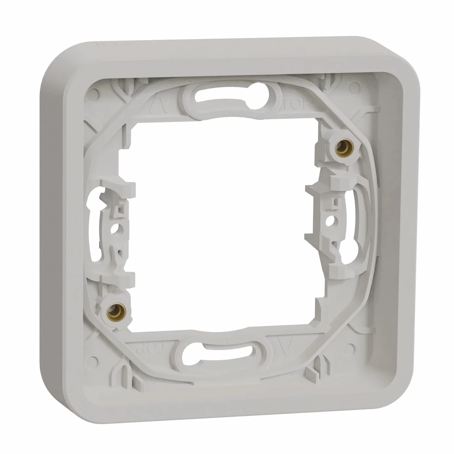 Schneider Electric Mureva Styl Cadre 1 poste encastré IP55 IK08 blanc