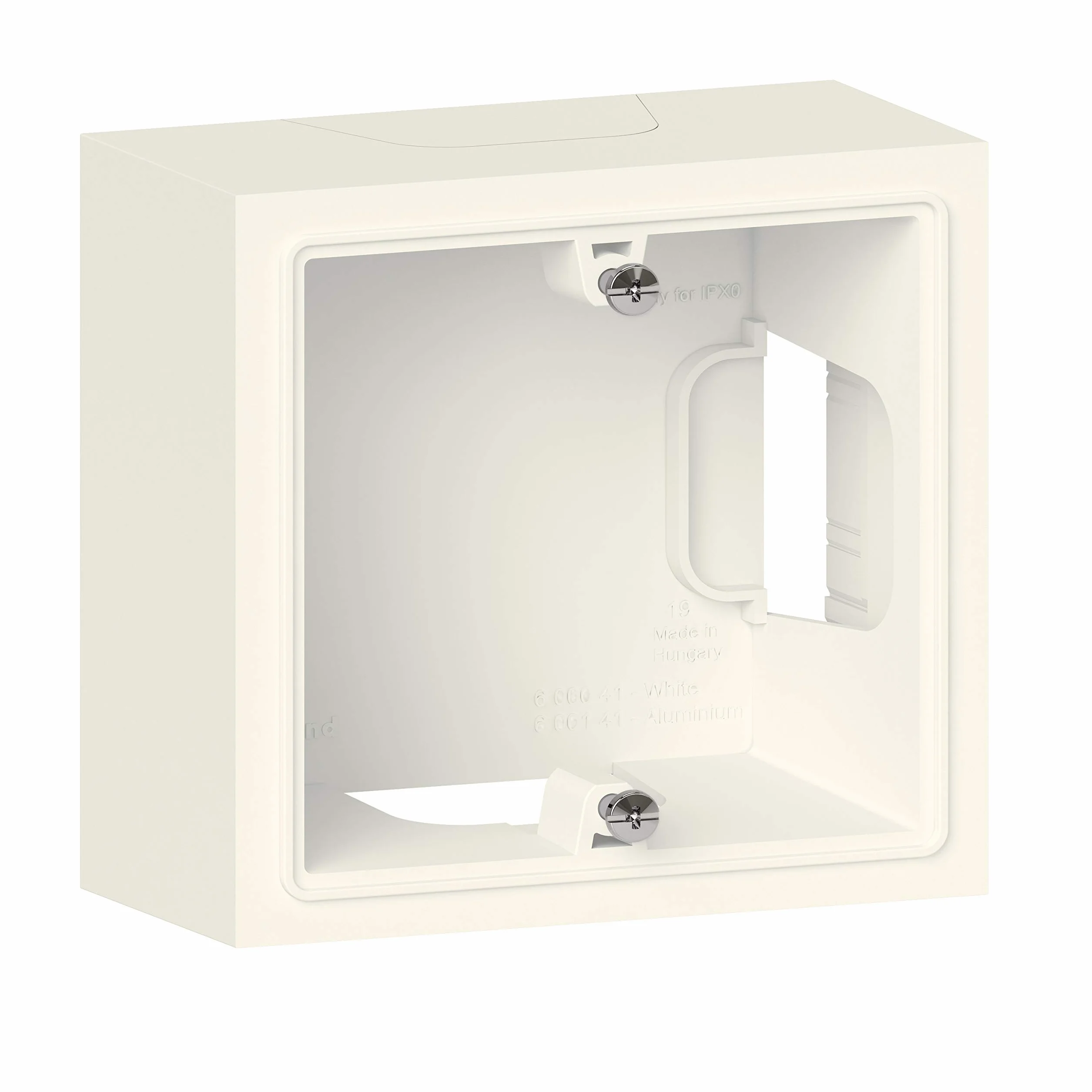 Legrand Cadre saillie 1 poste blanc