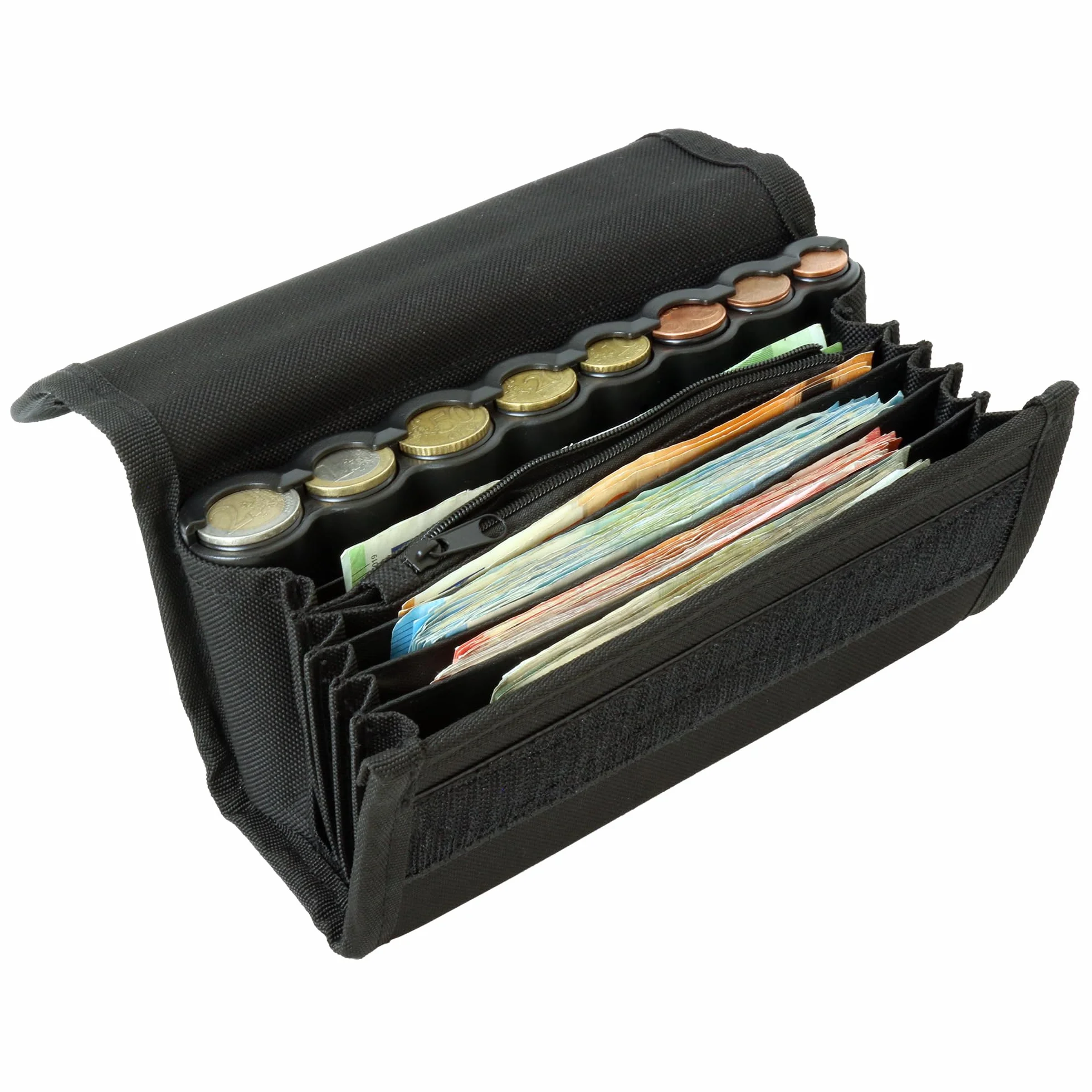 Sacoche Serveur Professionnelle Monnayeur Euro 8 Pièces fabriqué en Europe Scratch XXL