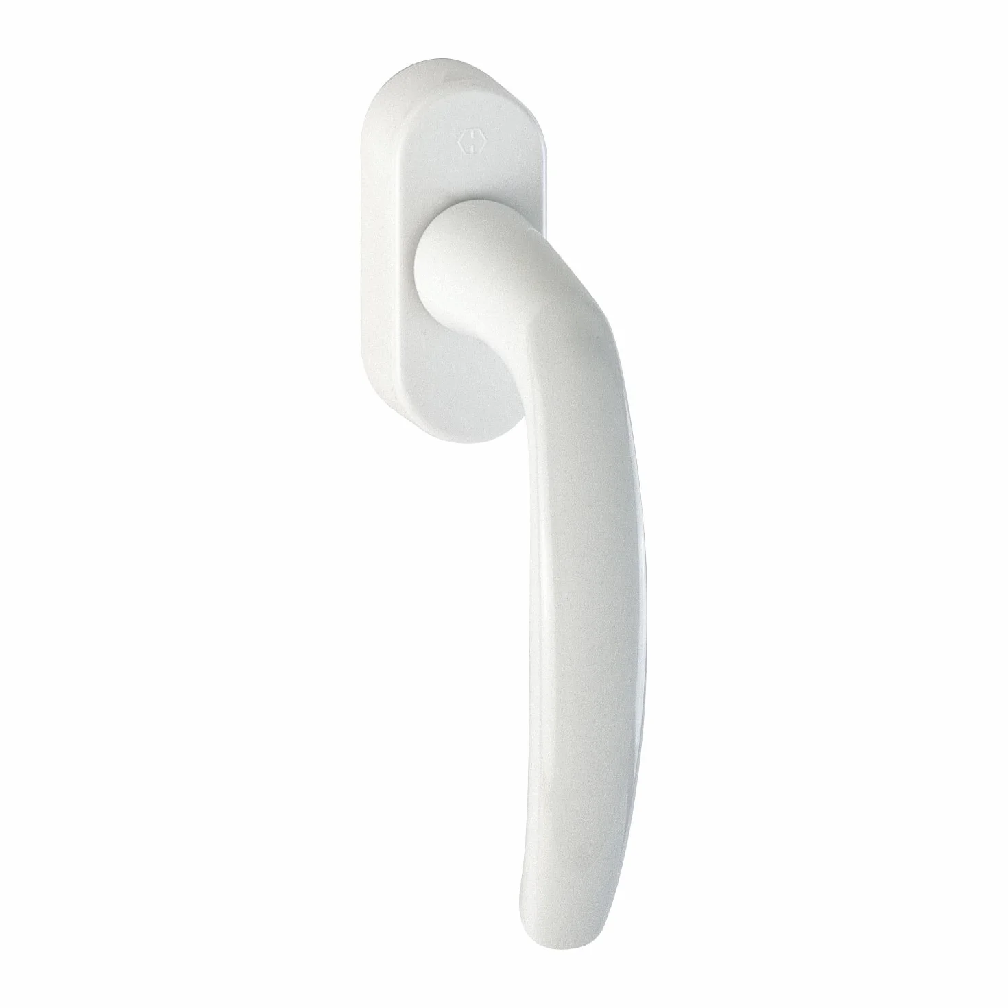 Hoppe Secustik Atlanta Poignée de fenêtre Carré 7 x 32 mm blanc