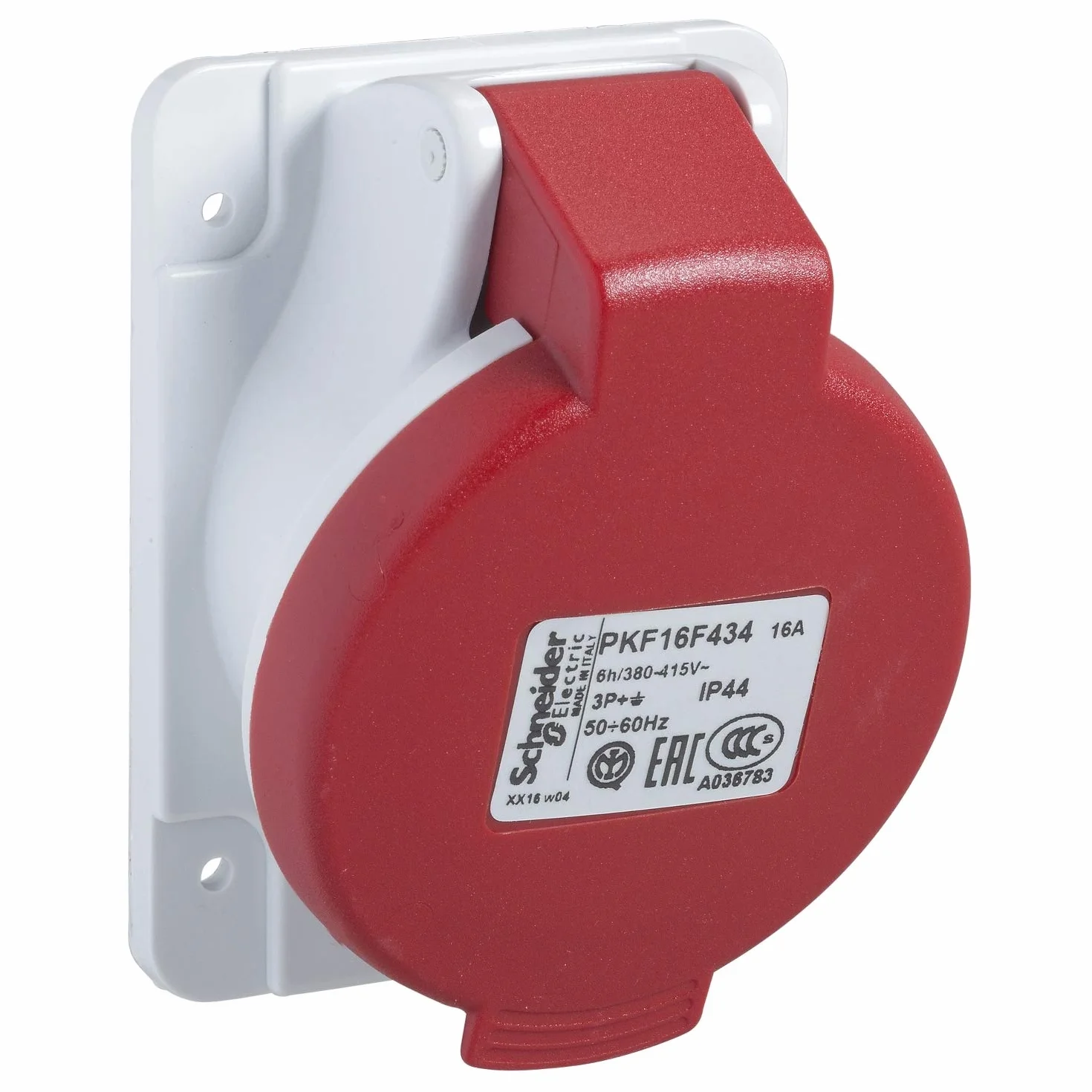 Gniazdo Base 16A 3P 380-415V IP44