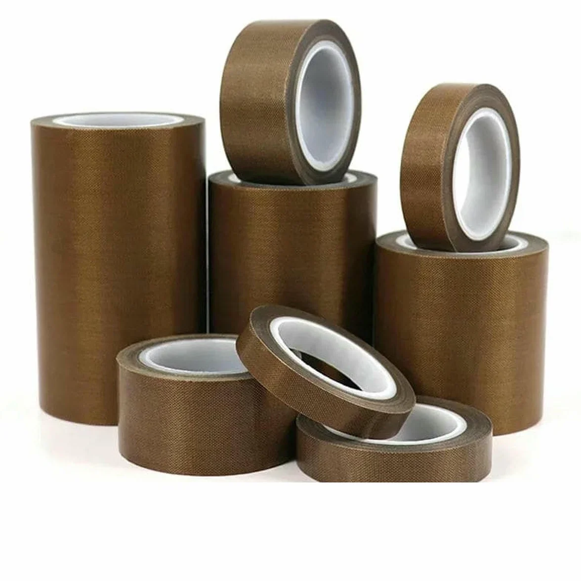 Ruban adhésif PTFE Largeur 5~100 mm Épaisseur 0,13 mm 0,18 mm Résistant haute température sous vide 50 mm 1 rouleau 10 m